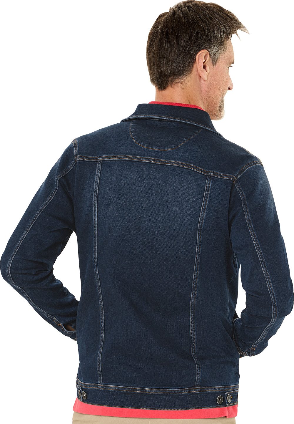 Tom Ramsey Jeansjacke Sportlich-modernes Design sitzt bequem dank Elasthan – Bild 4 von 5