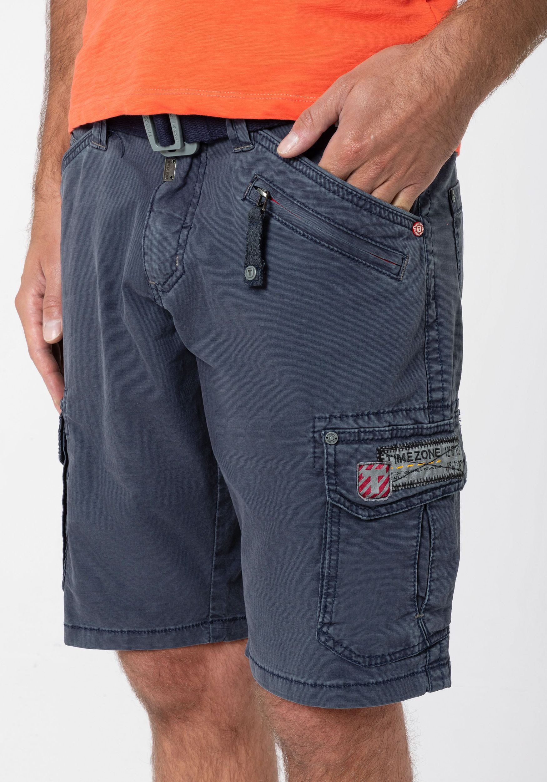 TIMEZONE Cargoshorts Kurzes Design Cargo Regular Mid Waist Pants Regular RykerTZ Short