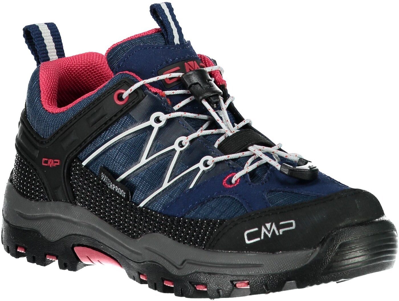 CMP KIDS RIGEL LOW TREKKING SHOE WP MARINE-CORALLO Wanderschuh