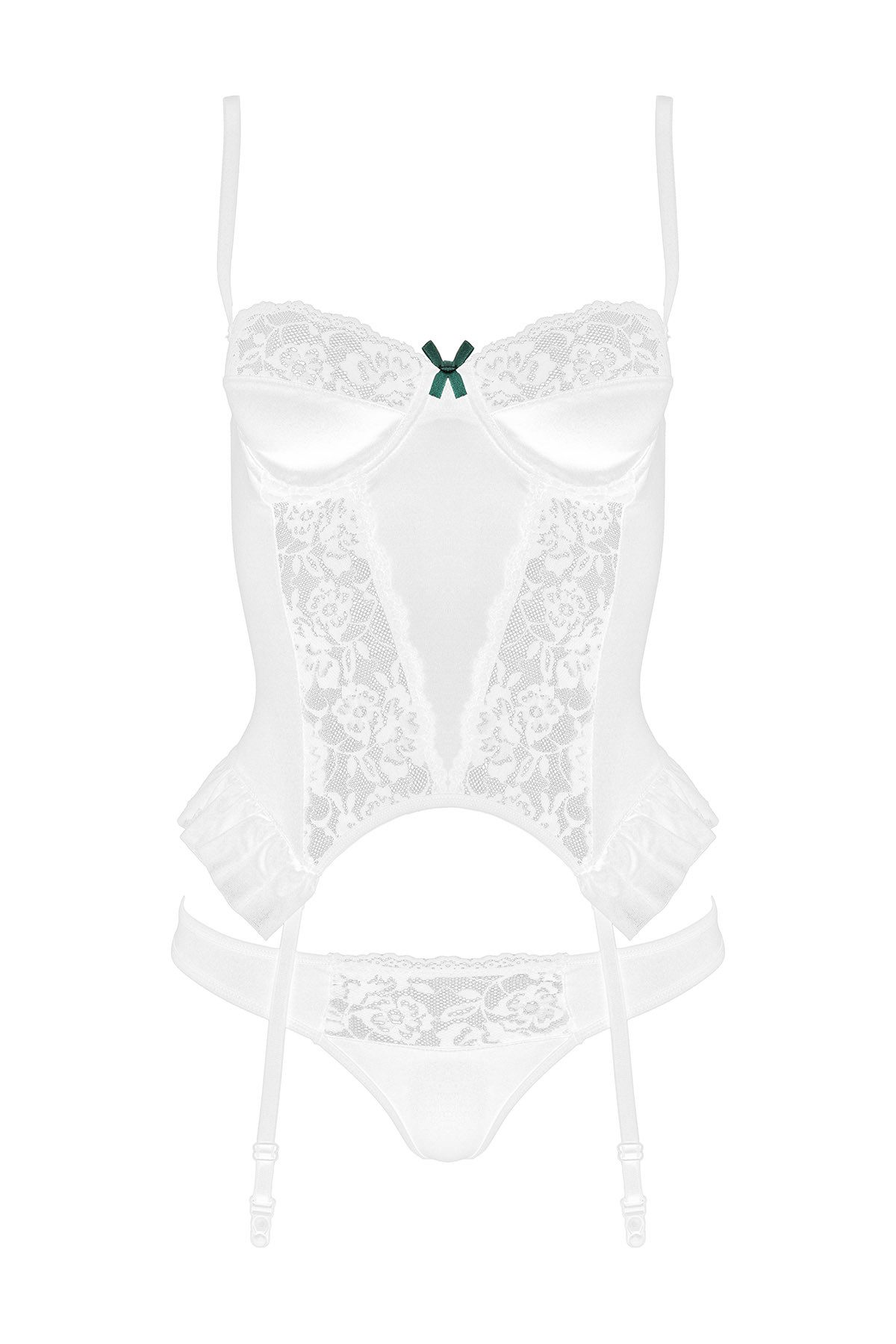 SpaLeXLine Corsage Lagoon Corset weiß (Set)