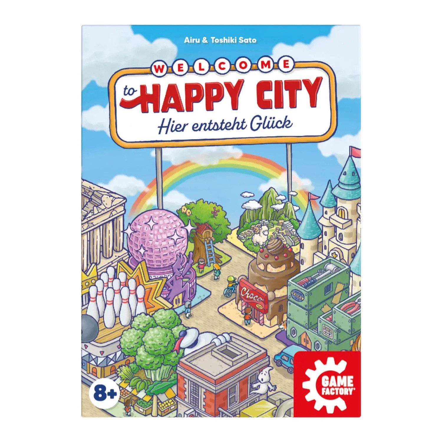 BrainBox Spiel GAME FACTORY - Happy City