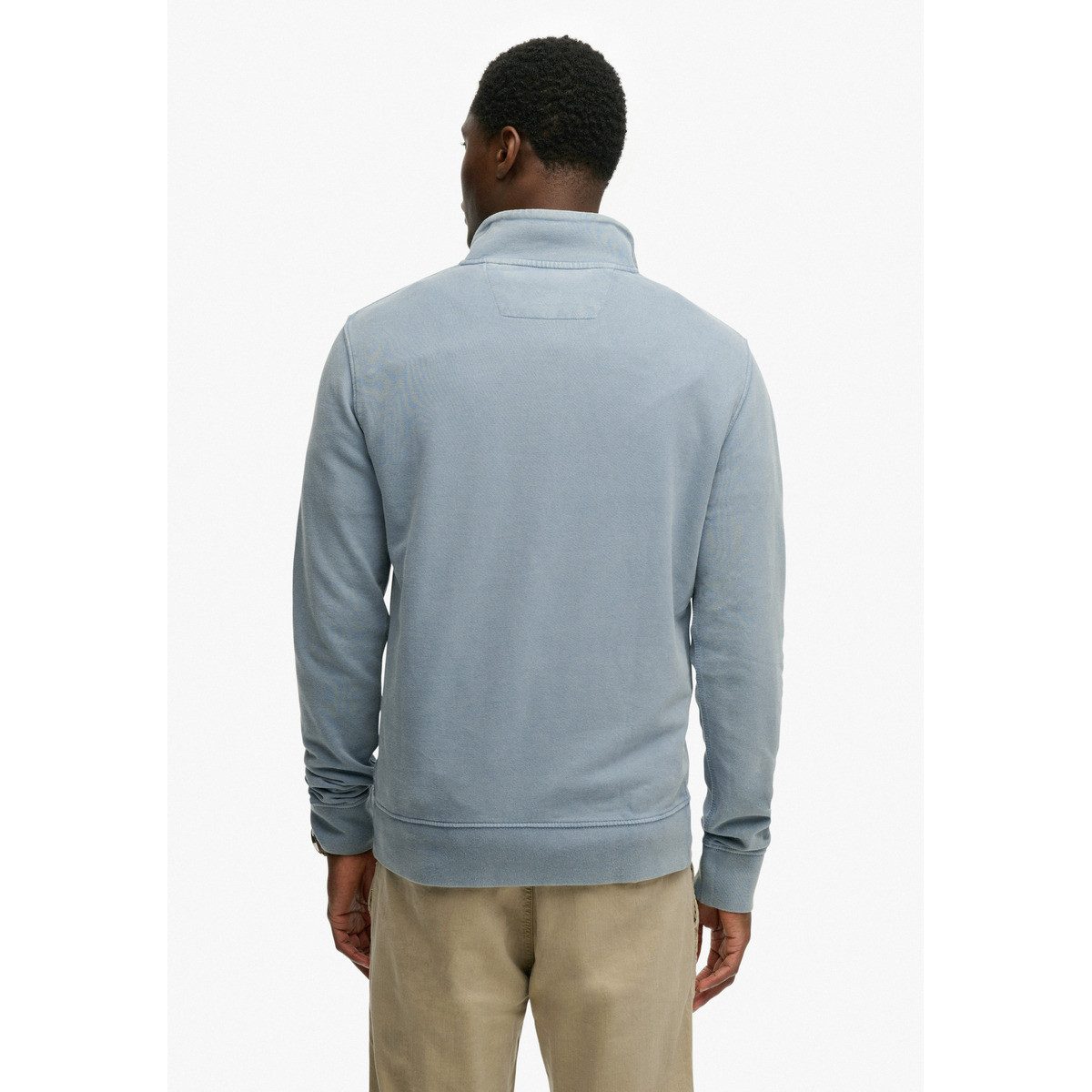 Superdry Sweatshirt Classic Essential Half Zip Herren Pullover, Shirt, Sweater, Langarmshirt, Dress