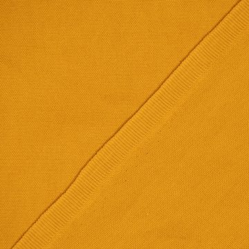 SCHÖNER LEBEN. Stoff Dekostoff Baumwolle Canvas Teinture Moutard uni senfgelb 1,5m