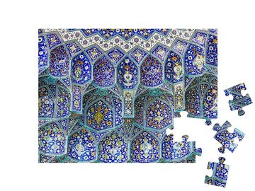 puzzleYOU Puzzle Scheich-Lotfollah-Moschee in Isfahan, Iran, 48 Puzzleteile, puzzleYOU-Kollektionen Shah Moschee, Isfahan, Iran
