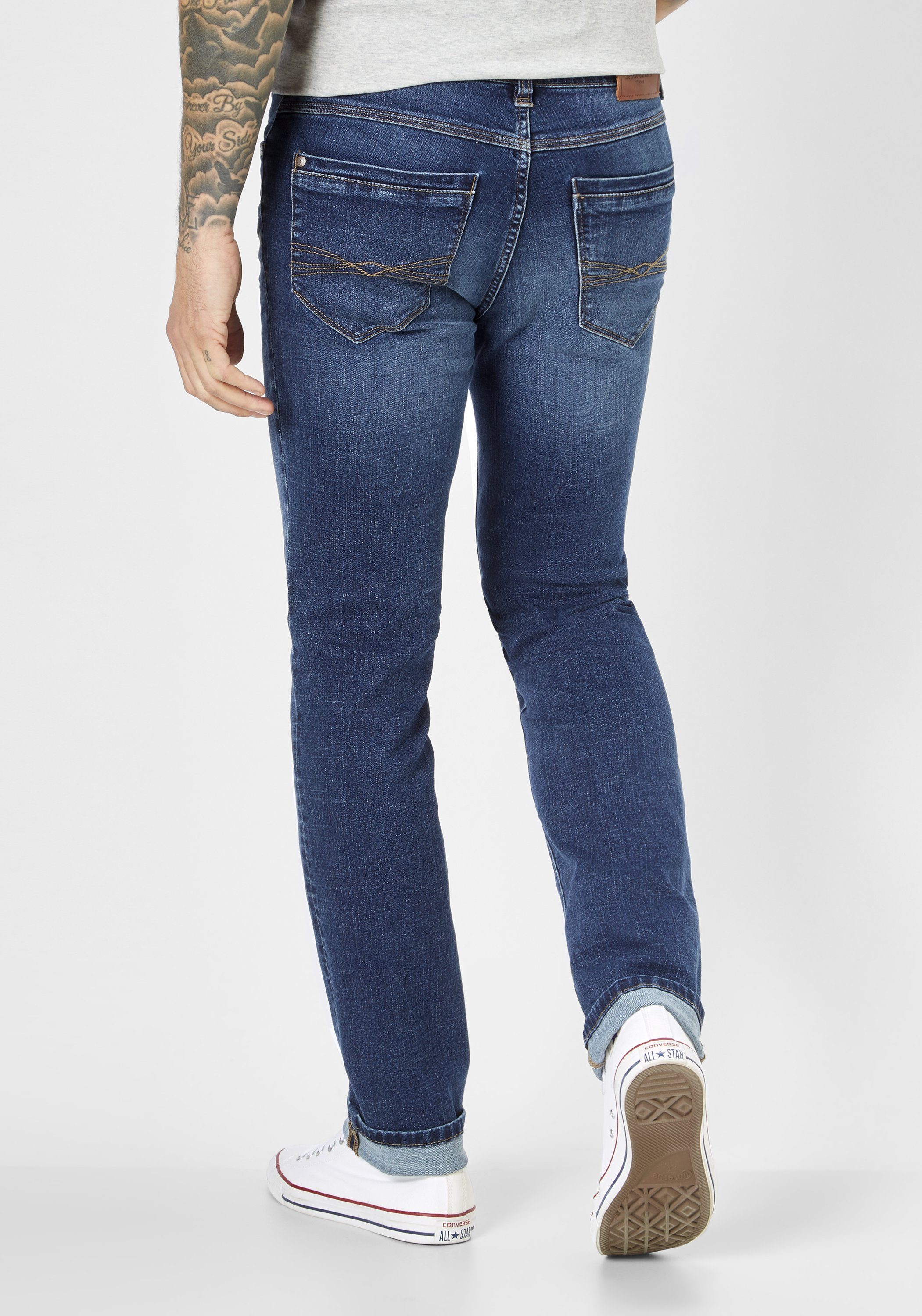 5-Pocket-Jeans PIPE blue mid Paddock's RANGER