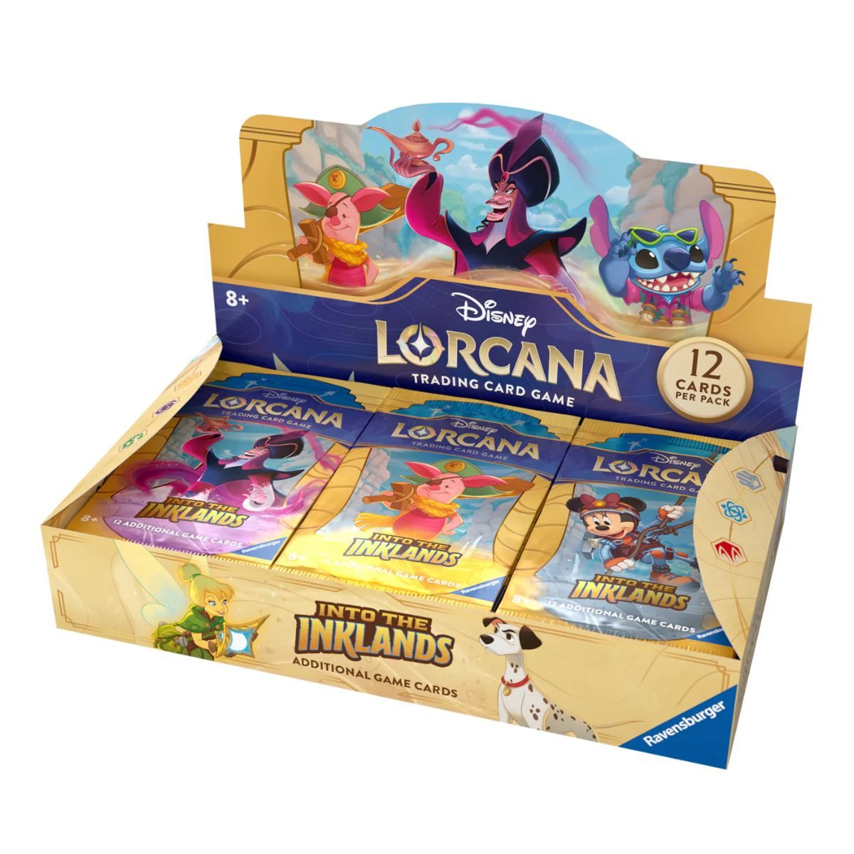 Ravensburger Sammelkarte Disney Lorcana Into the Inklands Display Englisch