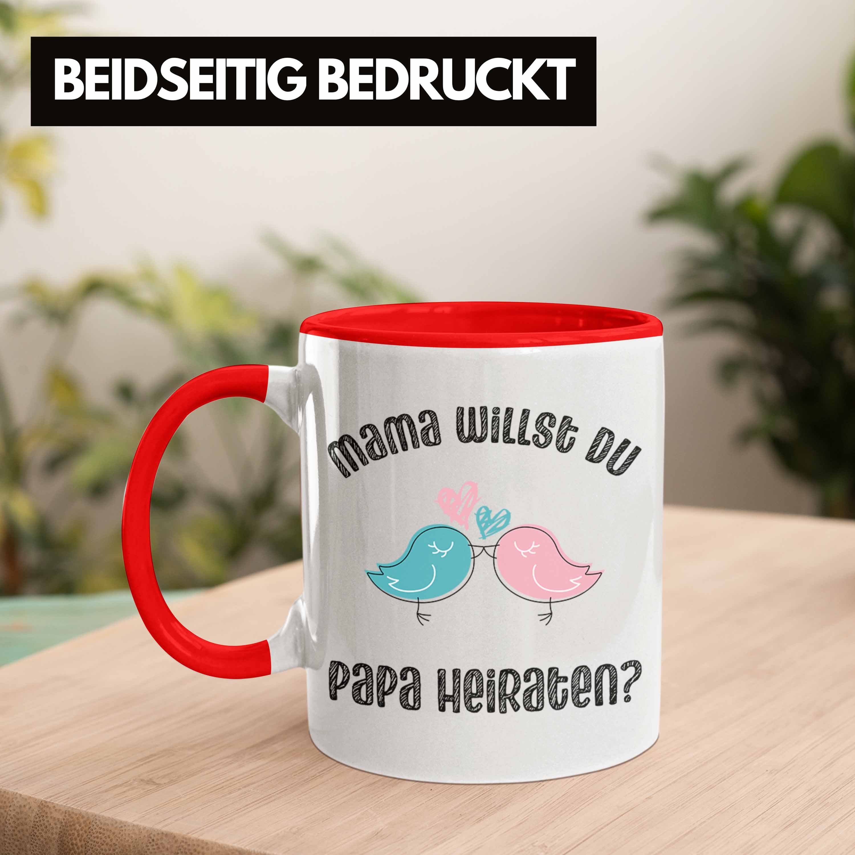 Tasse Tasse Trendation Mann Verlobung Rot Gechenke Idee Überraschung - Kinder Heiratsantragsgeschenk Lustig Trendation Heiratsantrag Frau Heiraten