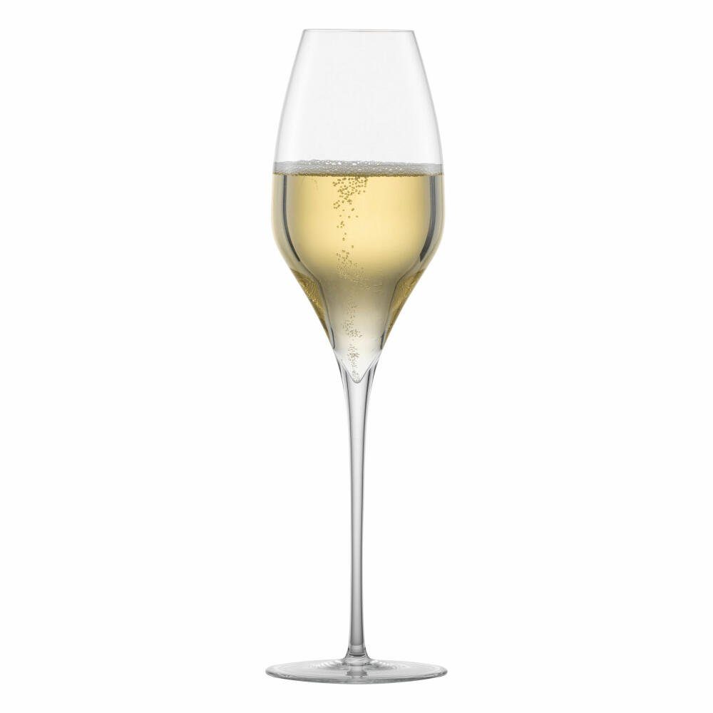 Zwiesel Glas Champagnerglas Alloro, 2-tlg., Glas, handgefertigt