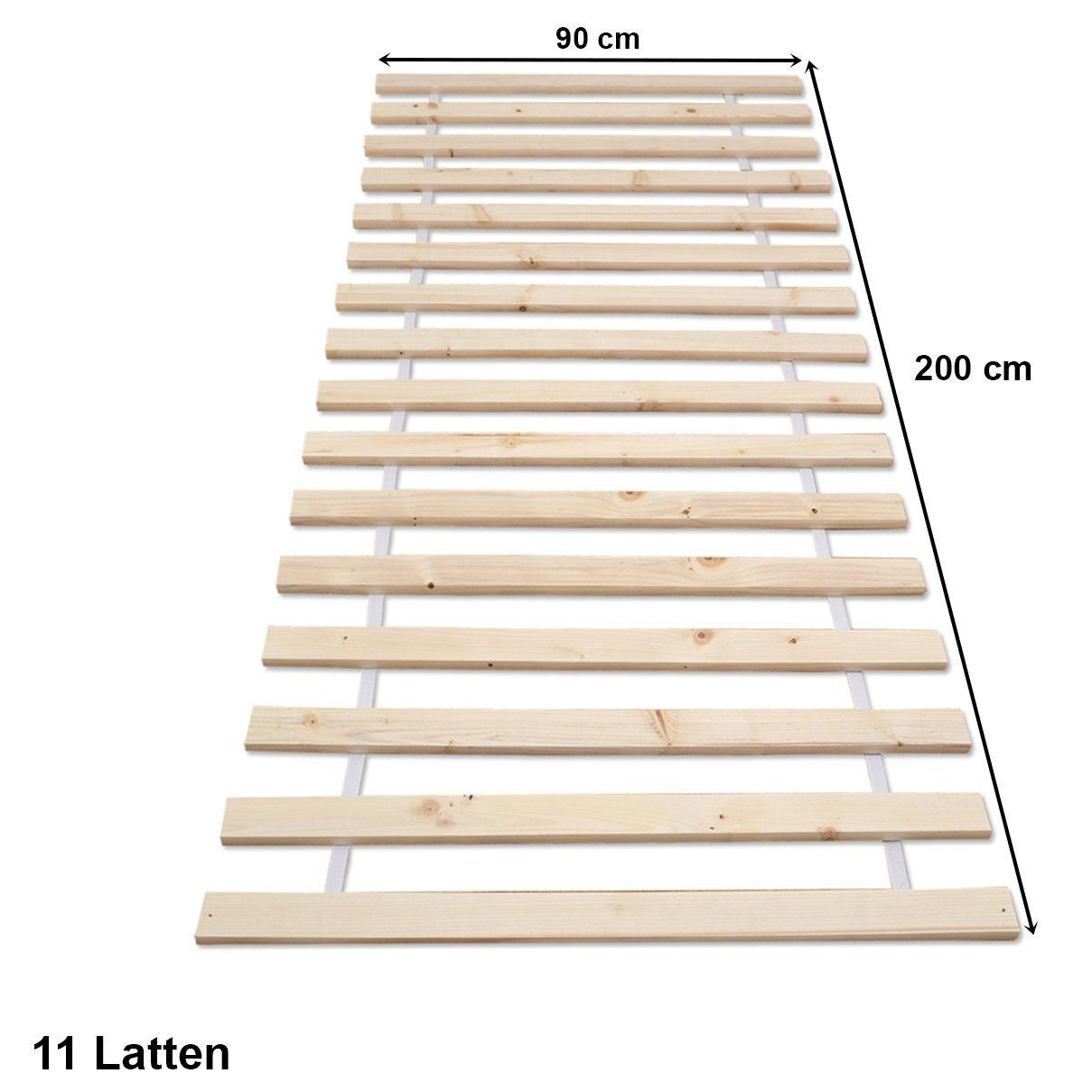 Lattenrost »Rolllattenrost 70 x 200 cm 11 Latten (Basic A)«, HELO24
