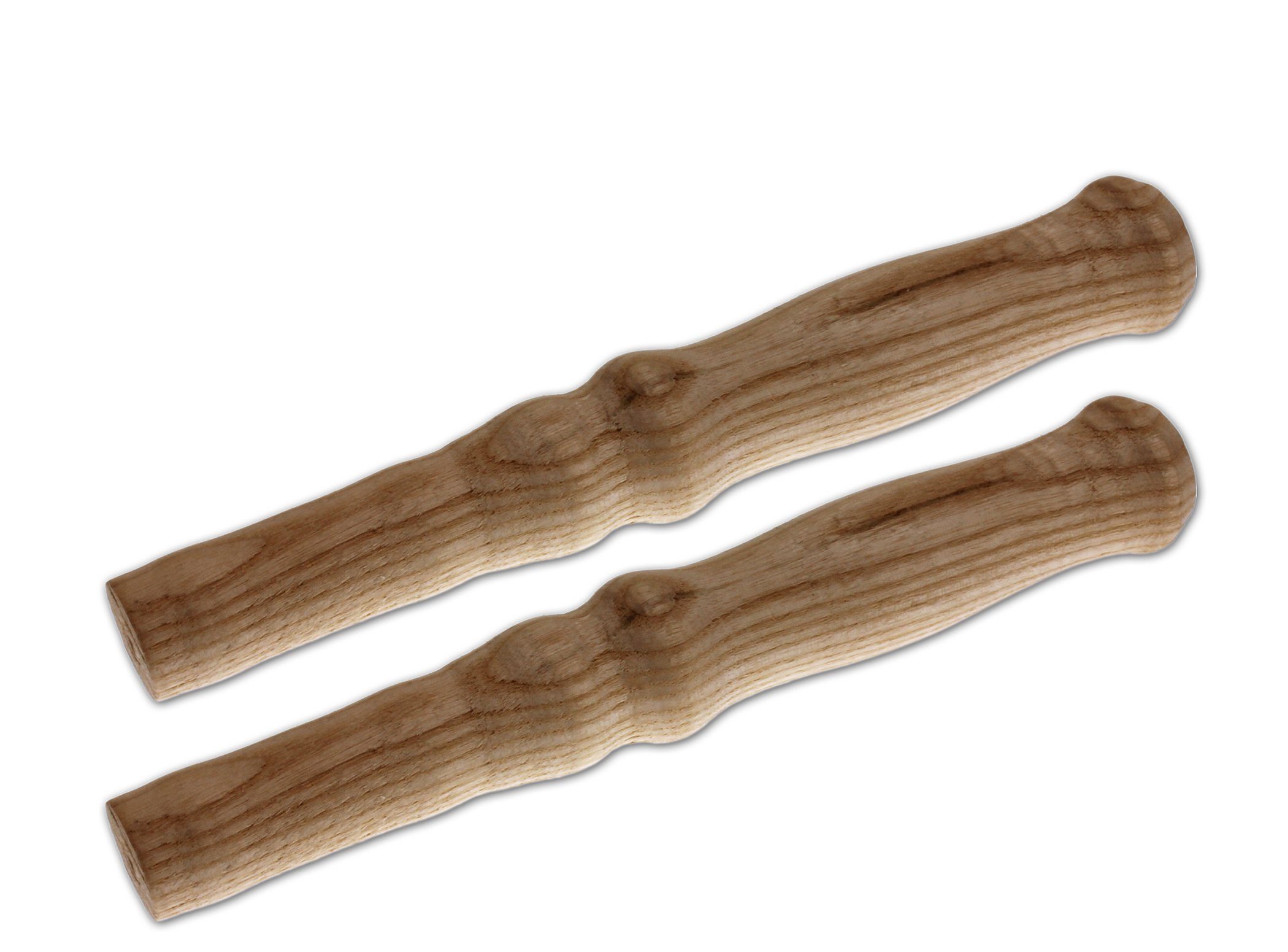 BigDean Stangengriff 2x Universal Holzgriffe Karrengriff Schiebkarre Schubkarrengriffe (Set, 2-St., Holzgriffe), Schubkarren, Schiebekarren, Sackkarren