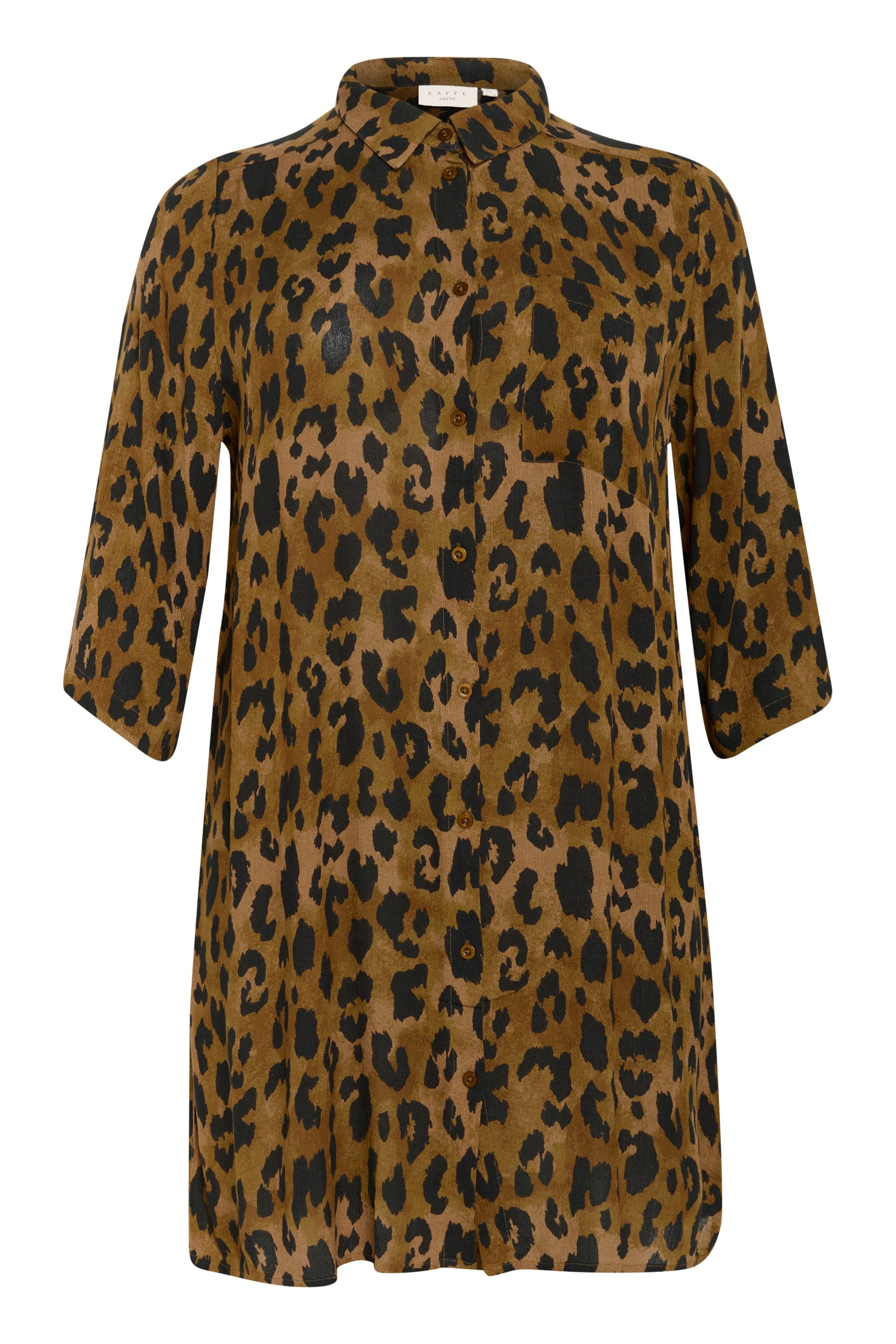 KAFFE Curve Blusenkleid Kleid KCmolly Große Größen günstig online kaufen