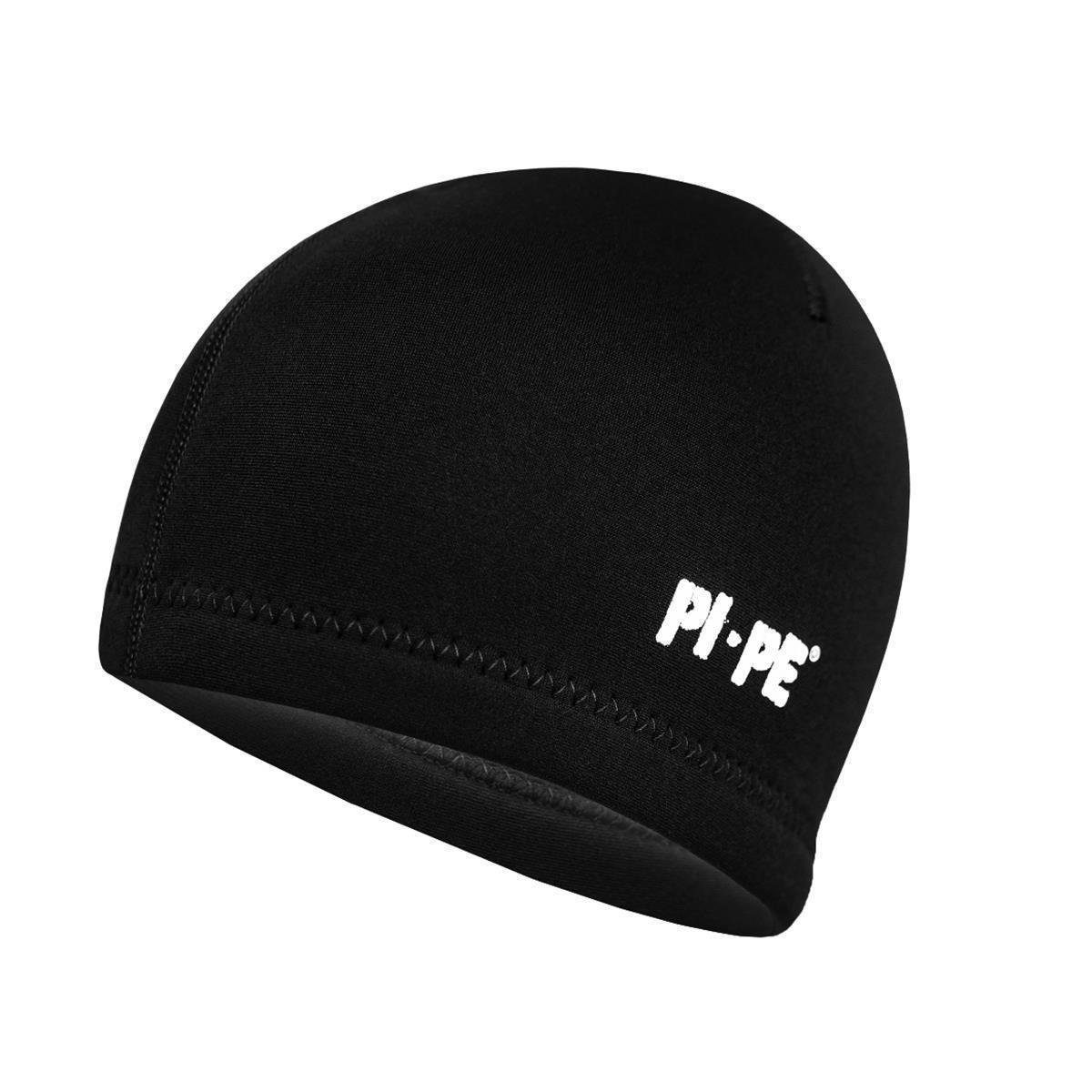 PI-PE Badekappe PI-PE Neopren Beanie Active 2mm schwarz