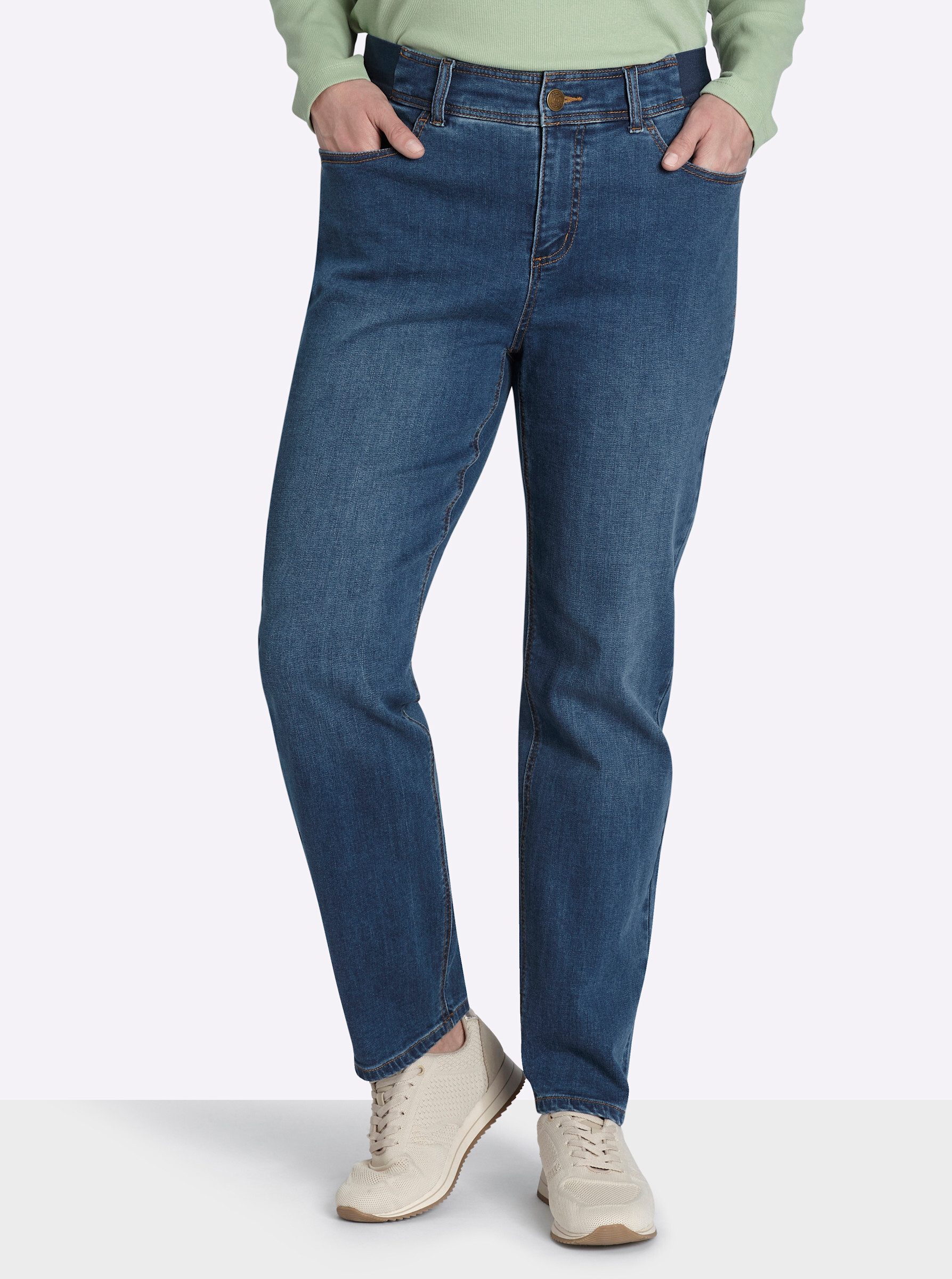 Sheego Bequeme Jeans Jeans normal