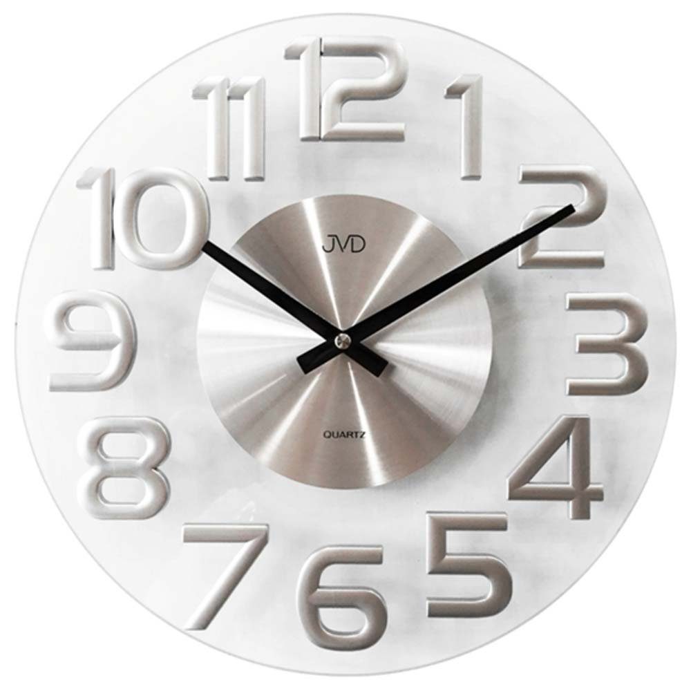 JVD Wanduhr Wanduhr modern Glasuhr - günstig online kaufen