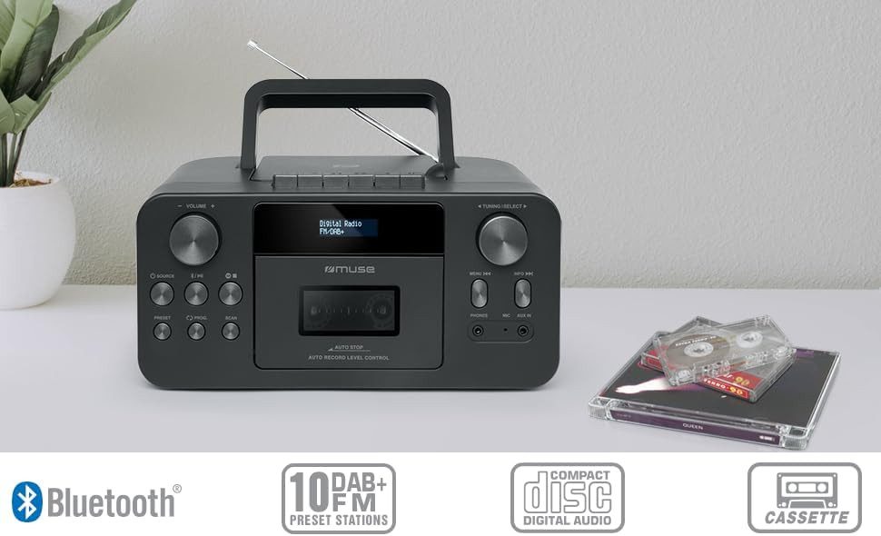 Muse M-182 DB (DAB+ FM Bluetooth) Radio