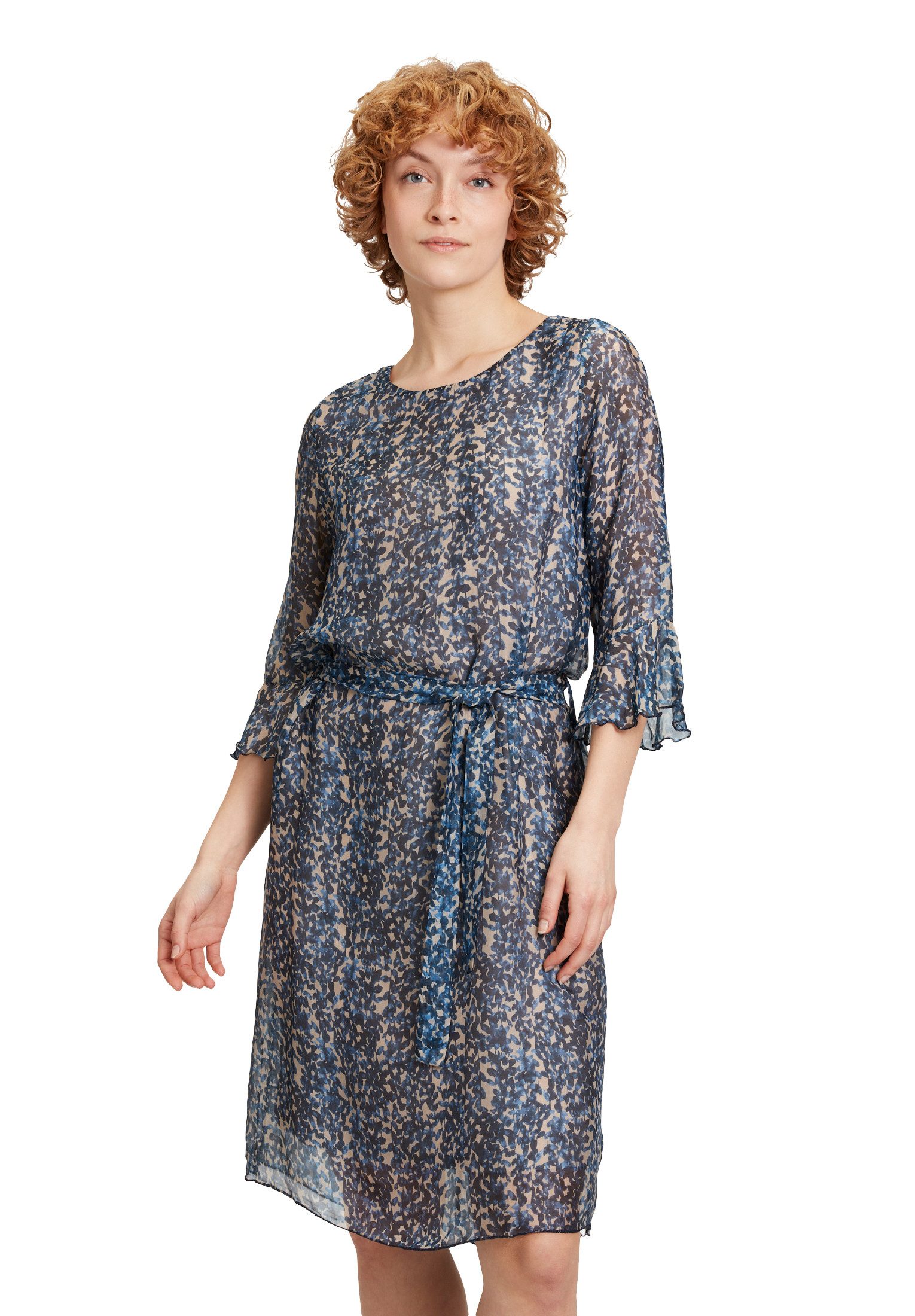 Sommerkleid Cartoon Sommerkleid mit 3/4 Arm