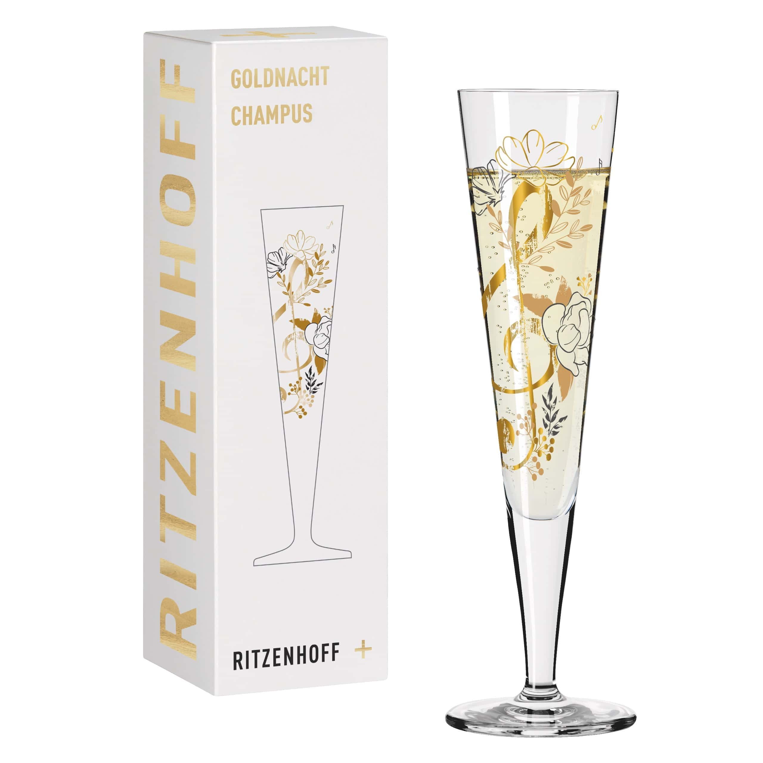 Ritzenhoff Champagnerglas Goldnacht