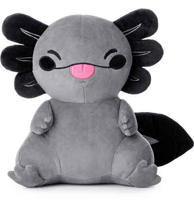 Corimori Kuscheltier Axolotl Kuscheltiere Stofftiere Plüschtiere 25cm (Geschenk), 26cm Stofftier, Plüschtier, Axolotl, Pebbles der Melanoid