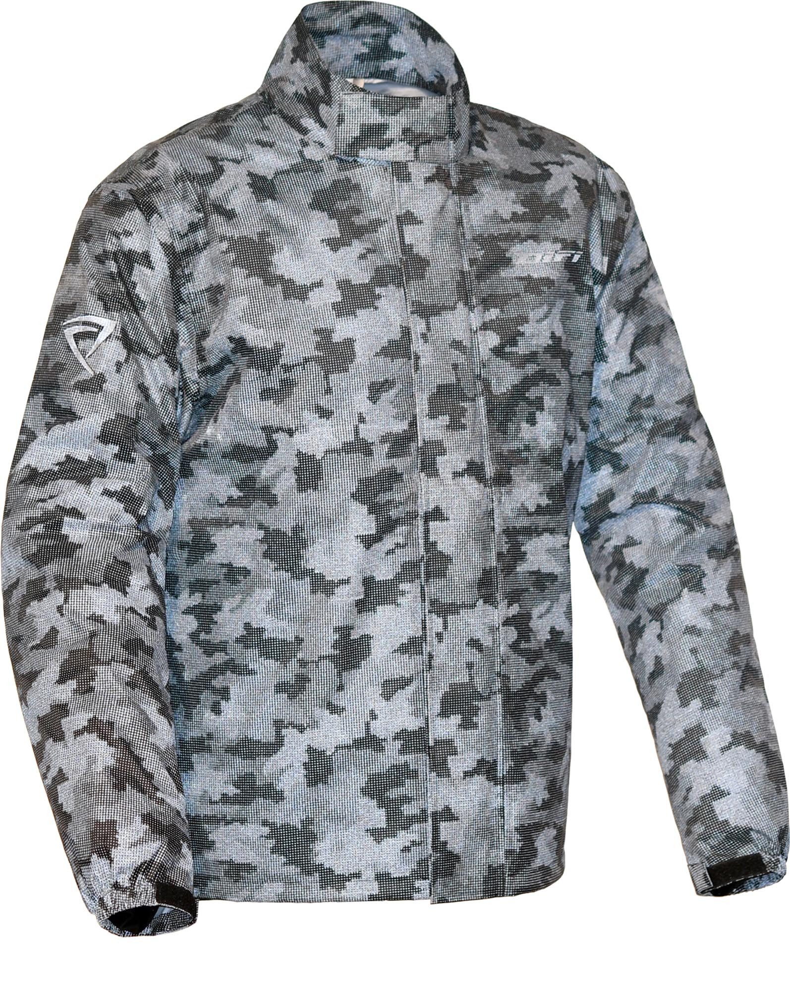 DIFI Regenjacke Fuzzy Camo Reflex Regenjacke wasserdicht