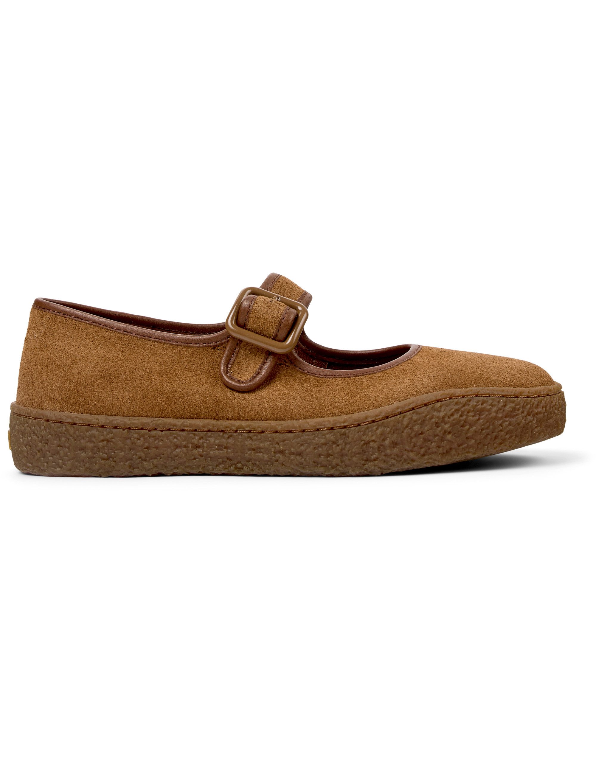 Camper Camper Damen Ballerina - K201825-010 in braun Ballerina