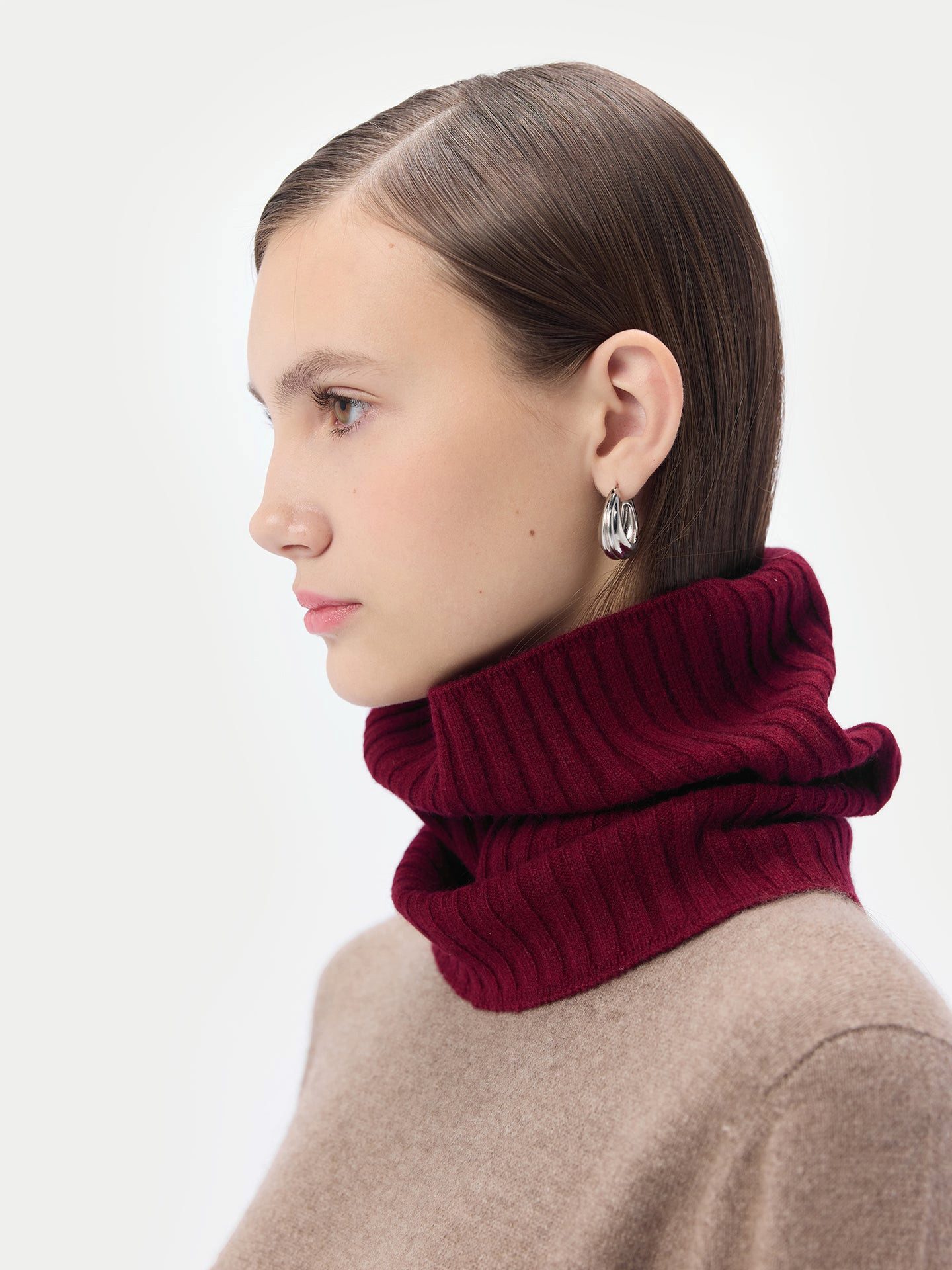 GOBI Cashmere Strickschal Kaschmir-Schal mit Stehkragen günstig online kaufen