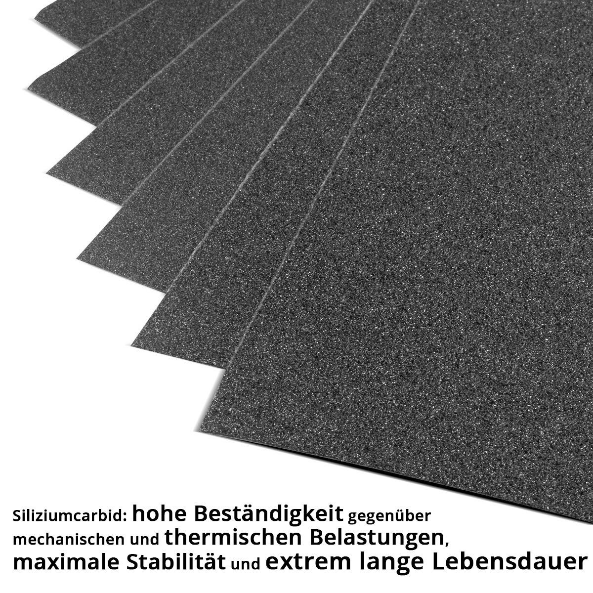 STAHLWERK Schleifpapier 36er Set 230 x 280 mm, (Packung, 36 St., Set)