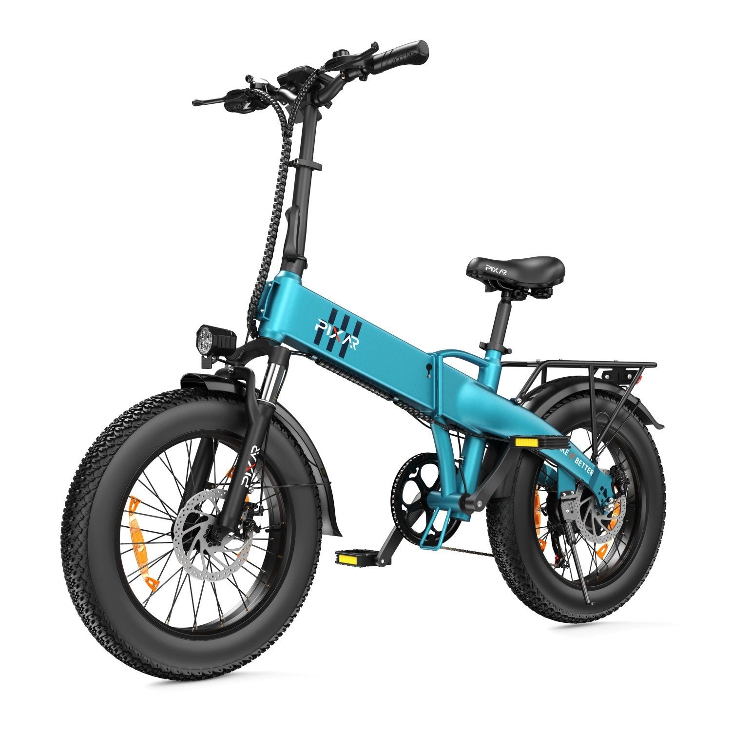 PIXAR E-Bike F2 250W 48V 15Ah Fatbike, 20 Zoll, 720,00 Wh