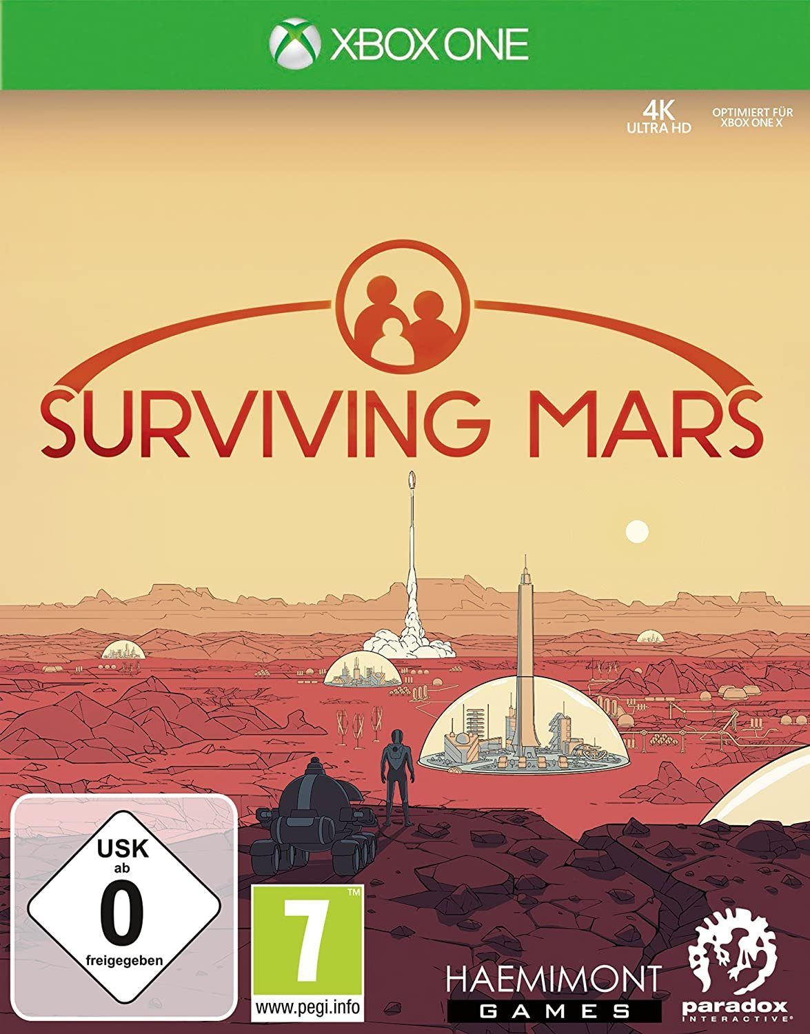 XBOX one Surviving Mars Xbox One, Science Fiction Simulation