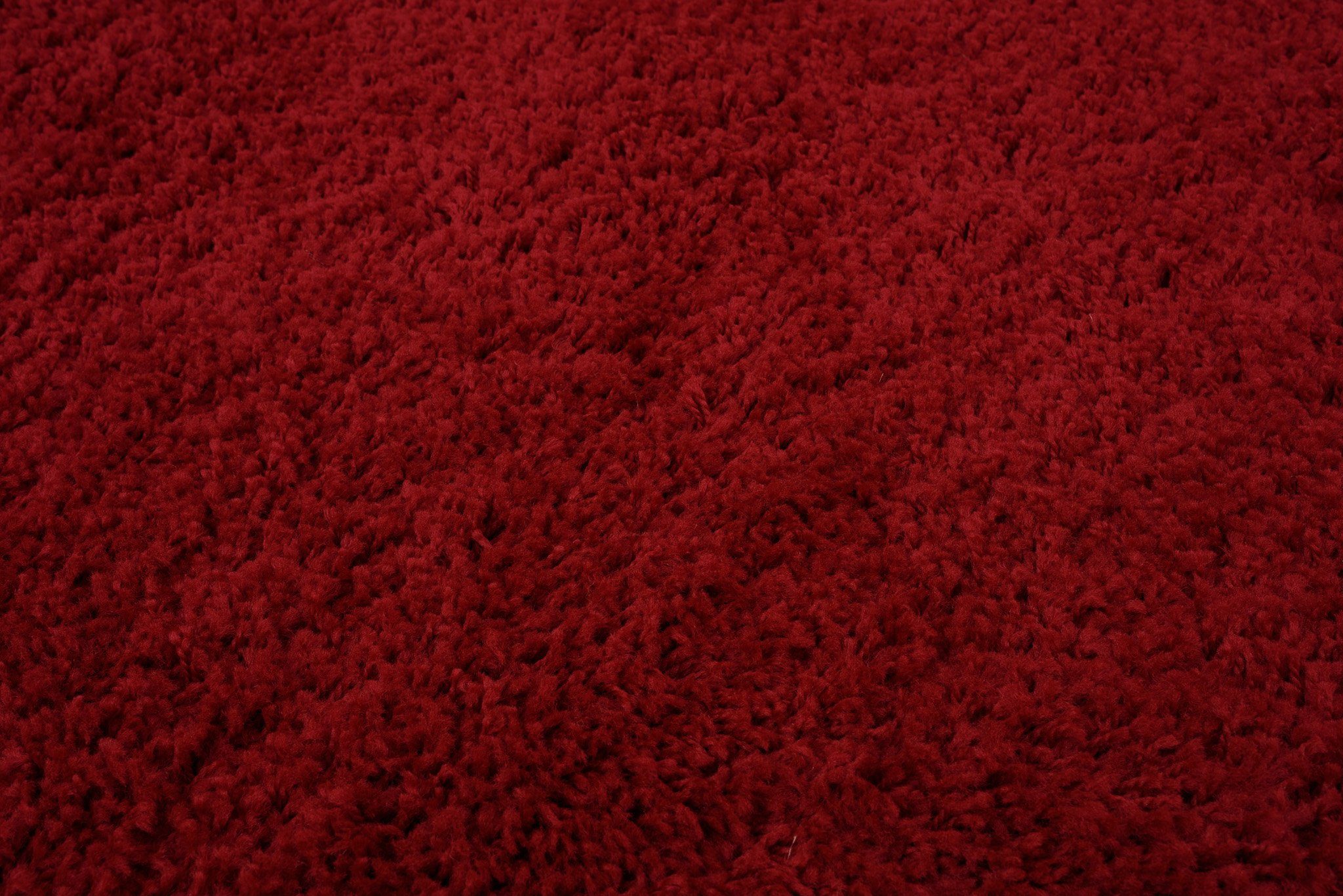 Tapiso Hochflor-Teppich ESSENCE, rund, Höhe: 40 mm, Wohnzimmer, Schlafzimmer, Hochflor, Einfarbig