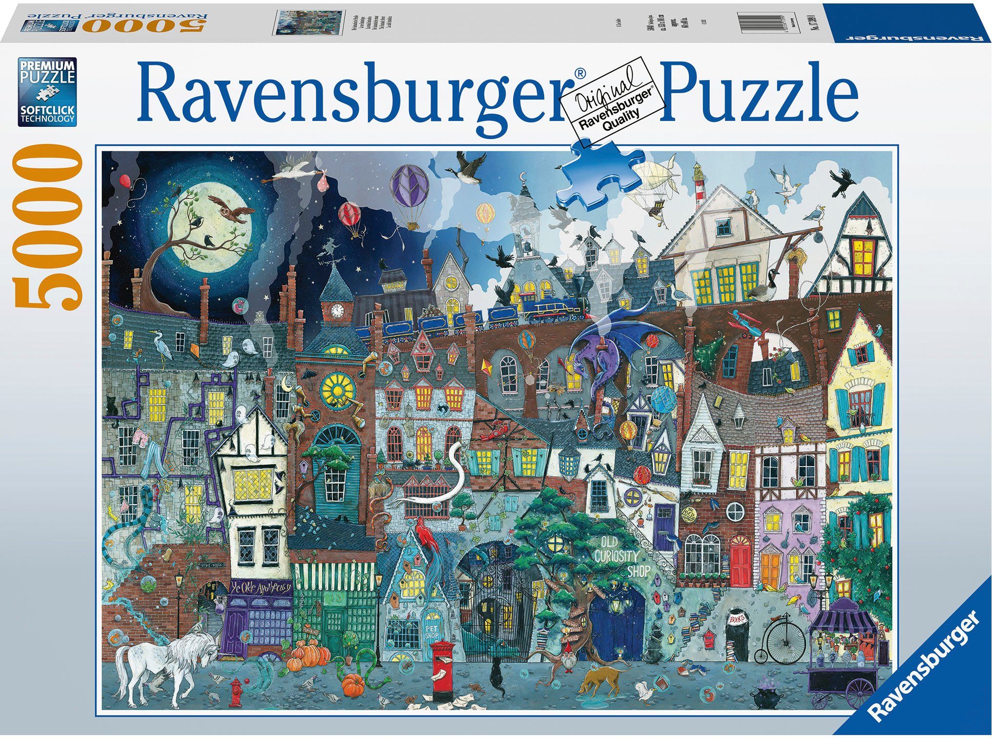 Ravensburger Puzzle Die fantastische Straße, 5000 Puzzleteile, Made in Germ günstig online kaufen