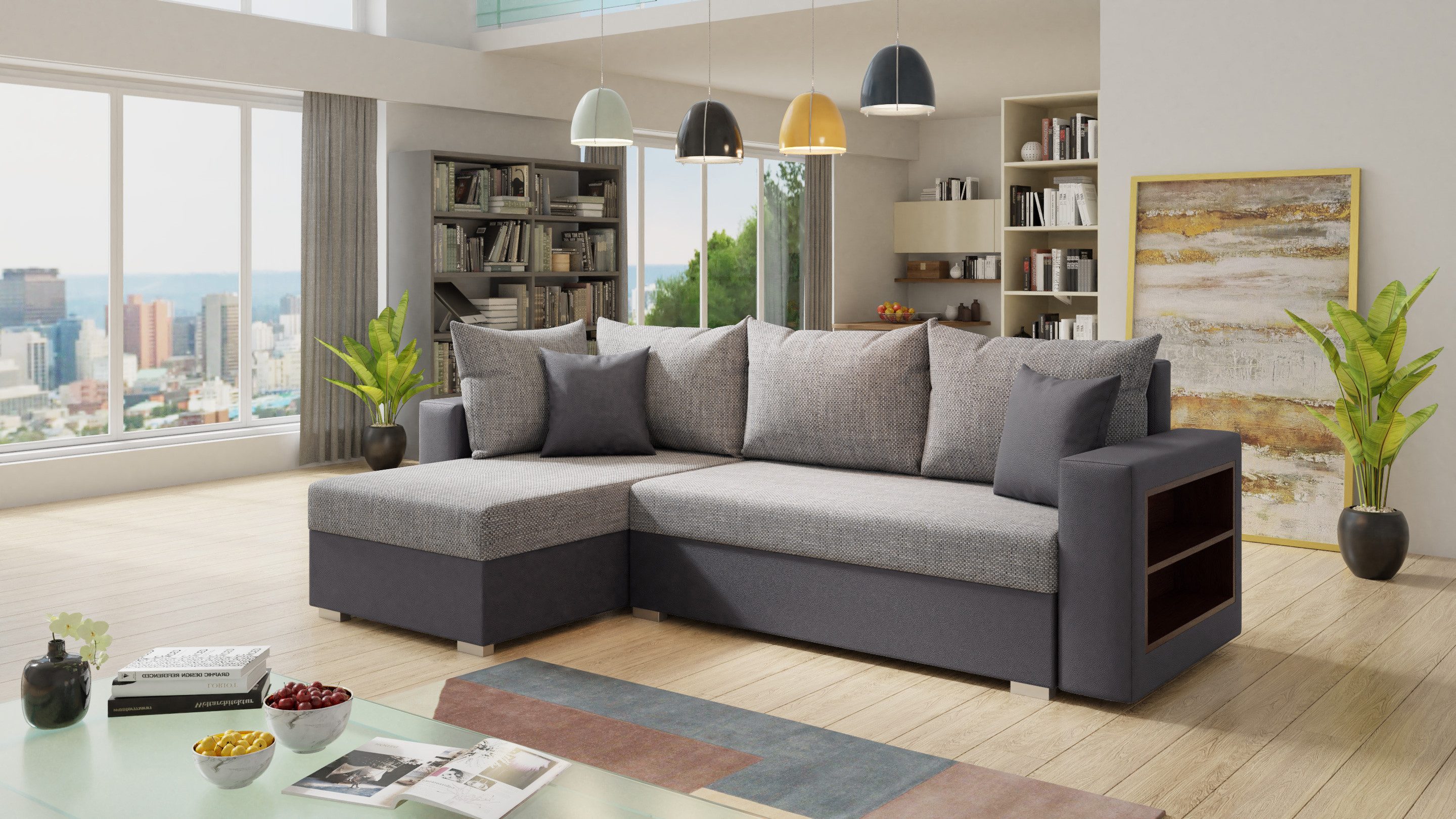 Sofnet Ecksofa Lord, mit Schlaffunktion und günstig online kaufen