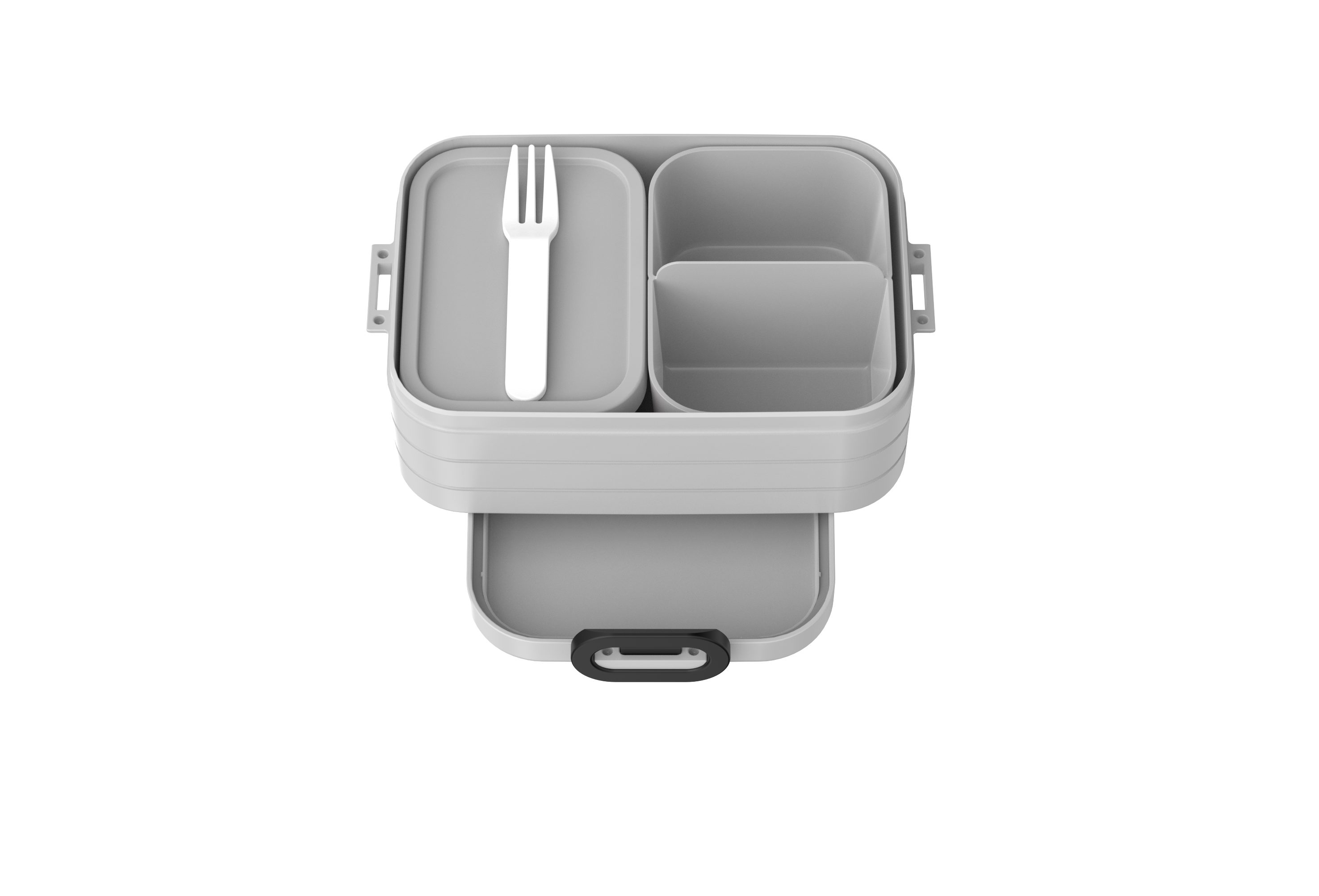 Mepal Lunchbox Limited – Grau, Polypropylen, Grey - Brotdose, 900 Midi A ml, Edition Cool Bento-Lunchbox Take