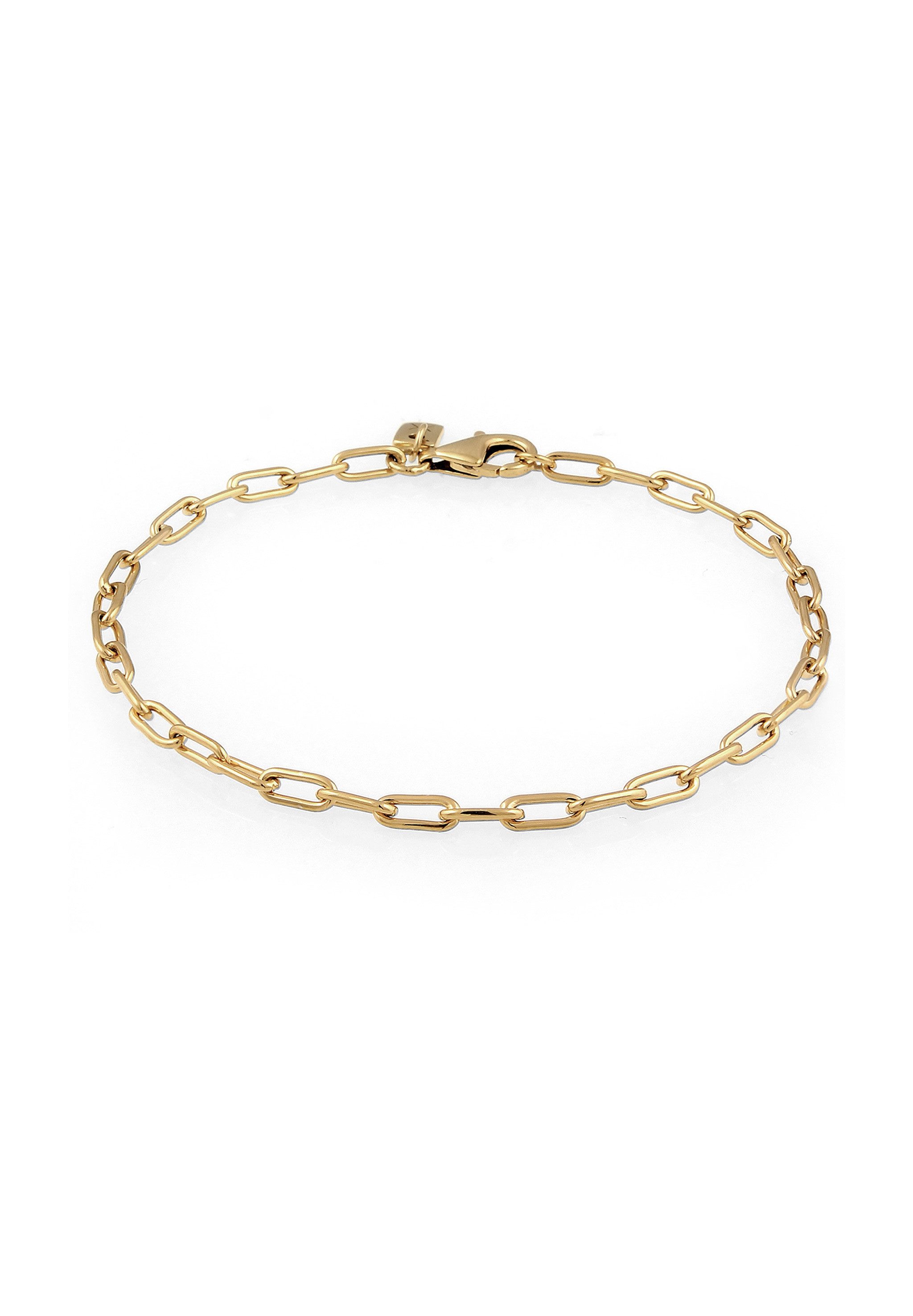 Silberarmband Gliederkette Oval 925 Sterling Silber