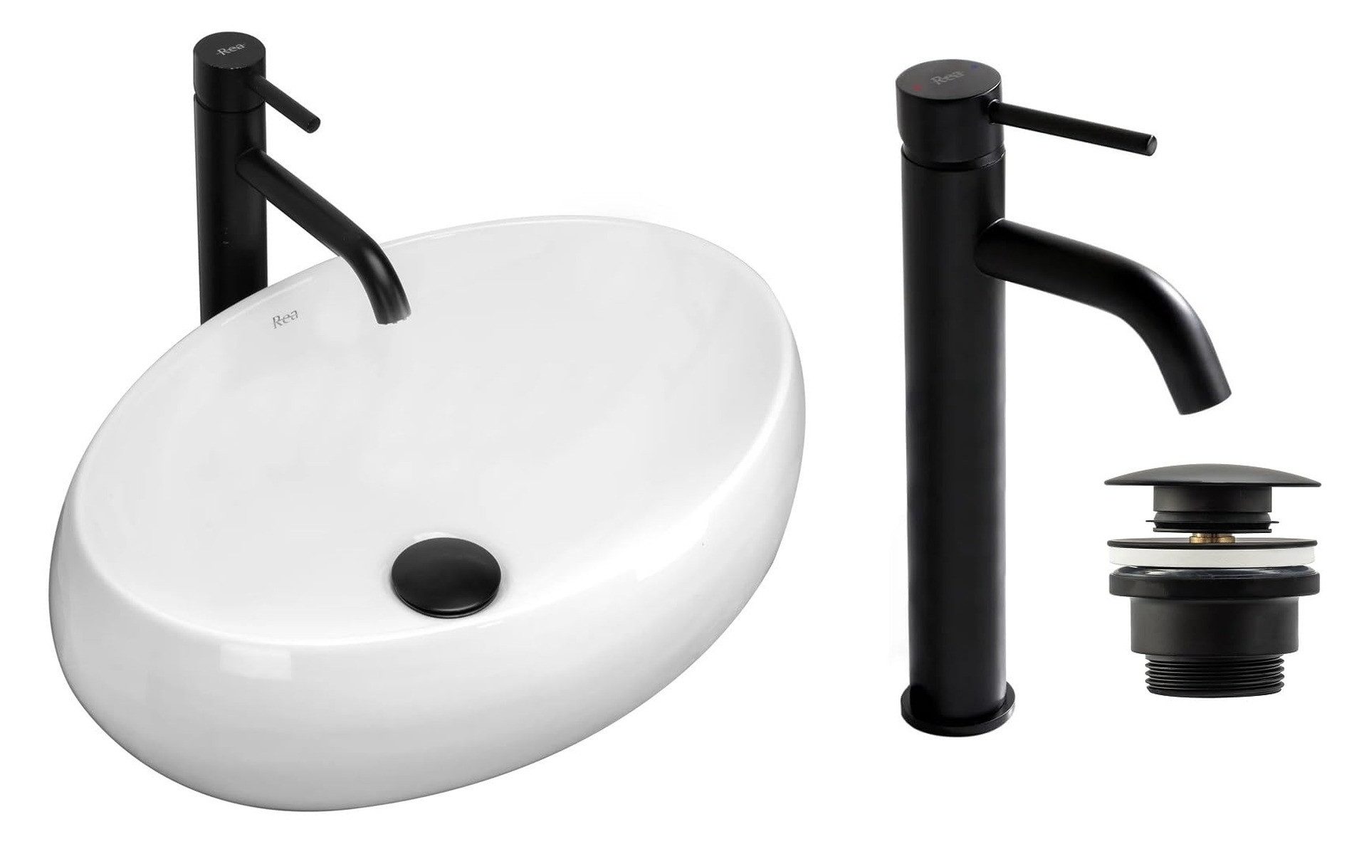 GTM Design Aufsatzwaschbecken Matt Modern Waschbecken günstig online kaufen