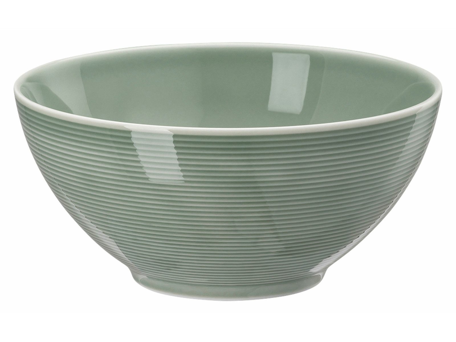 Thomas Porzellan Schale Loft Colour Moss Green Bowl rund 0,8 l, Porzellan, (Bowls), Schalen / Schälchen / Миски