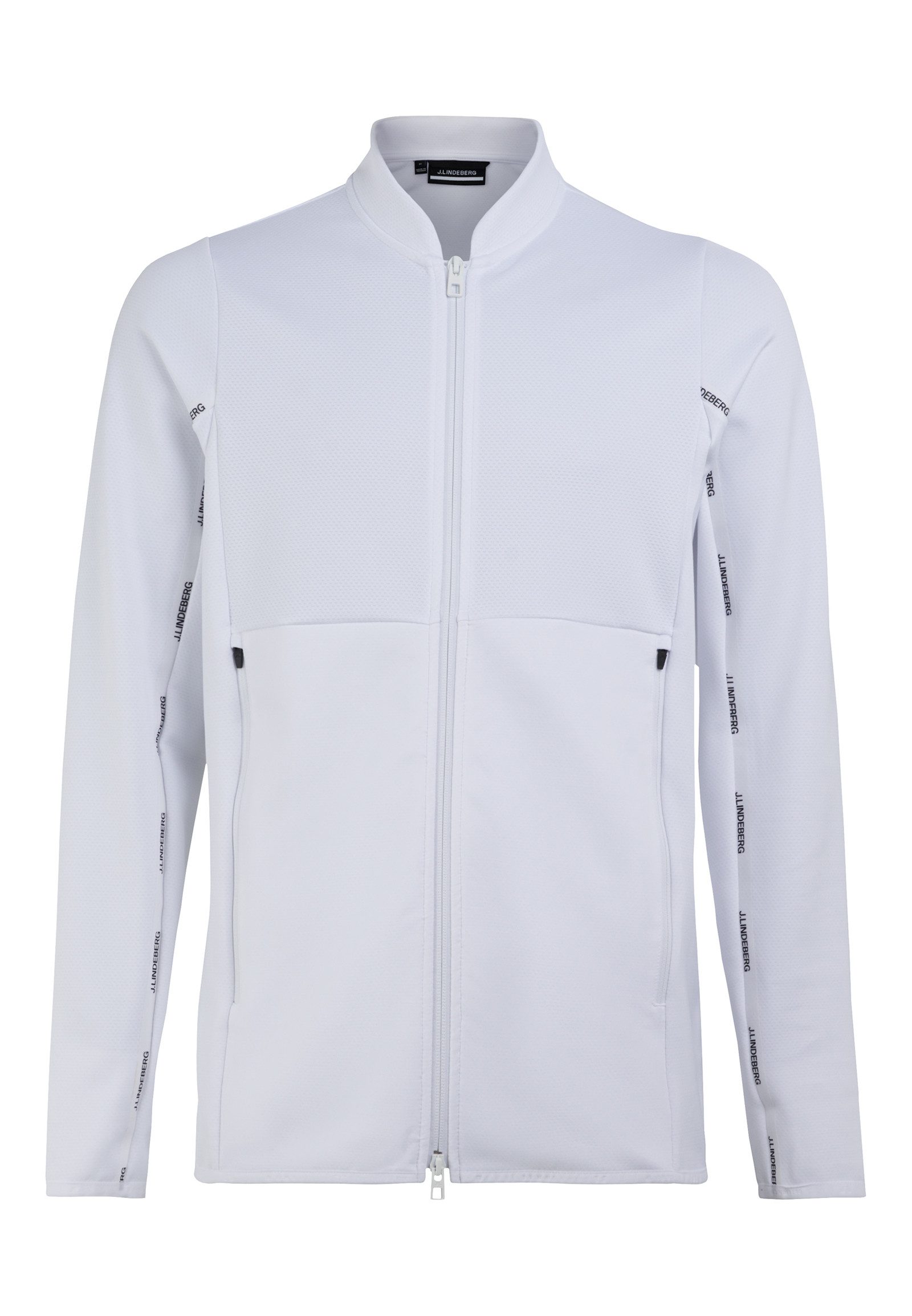 J.LINDEBERG Funktionsjacke J.Lindeberg Herren Golf Char Midlayer Jacke weiss