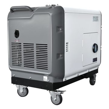 Könner & Söhnen Stromerzeuger KS 9300DE-1/3 ATSR, 7,50 in kW, (7500 W (400 V) / 6500 W (230 V), VTS-Phasenumschaltsystem, 1-tlg., Steckdosen 1x CEE 400 V 16 A / 1x CEE 230 V 32 A), Motor EURO 5, LED-Anzeige, Luftvorwärmer, ATS-Anschluss