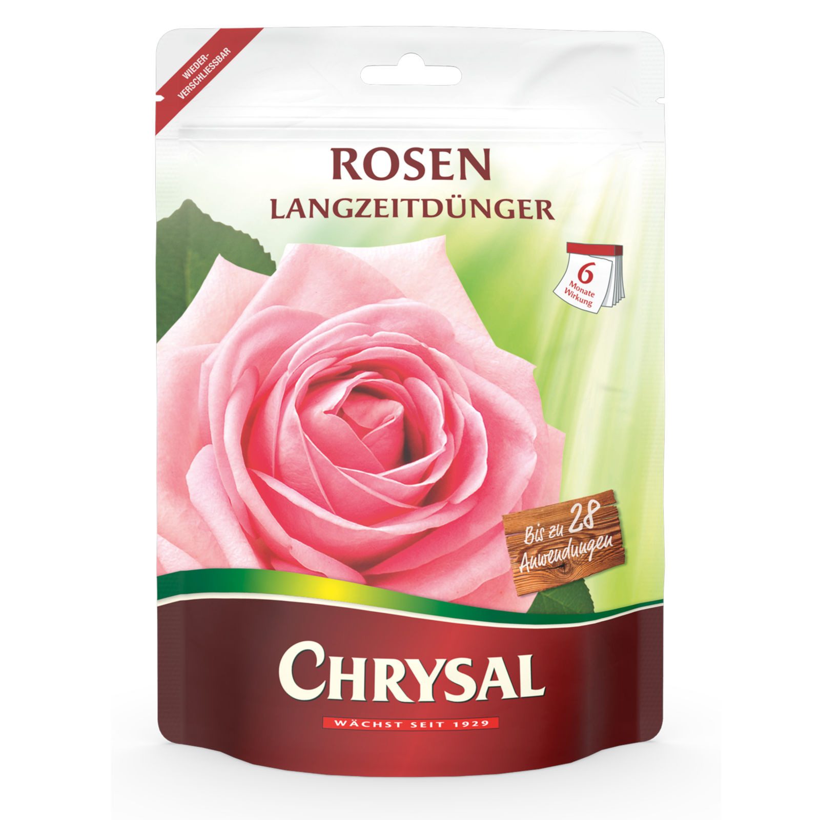 Chrysal Langzeitdünger Langzeitdünger für Rosen, 700 g Standbeutel