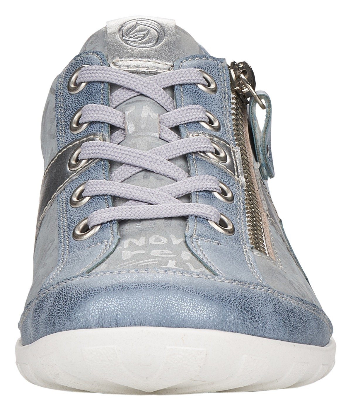 Remonte Schnürschuh mit feinem Metallic-Schimmer, Freizeitschuh, Halbschuh, Schnürschuh. Reduzierter Preis € 76,40. Unverbindliche Preisempfehlung € 84,95