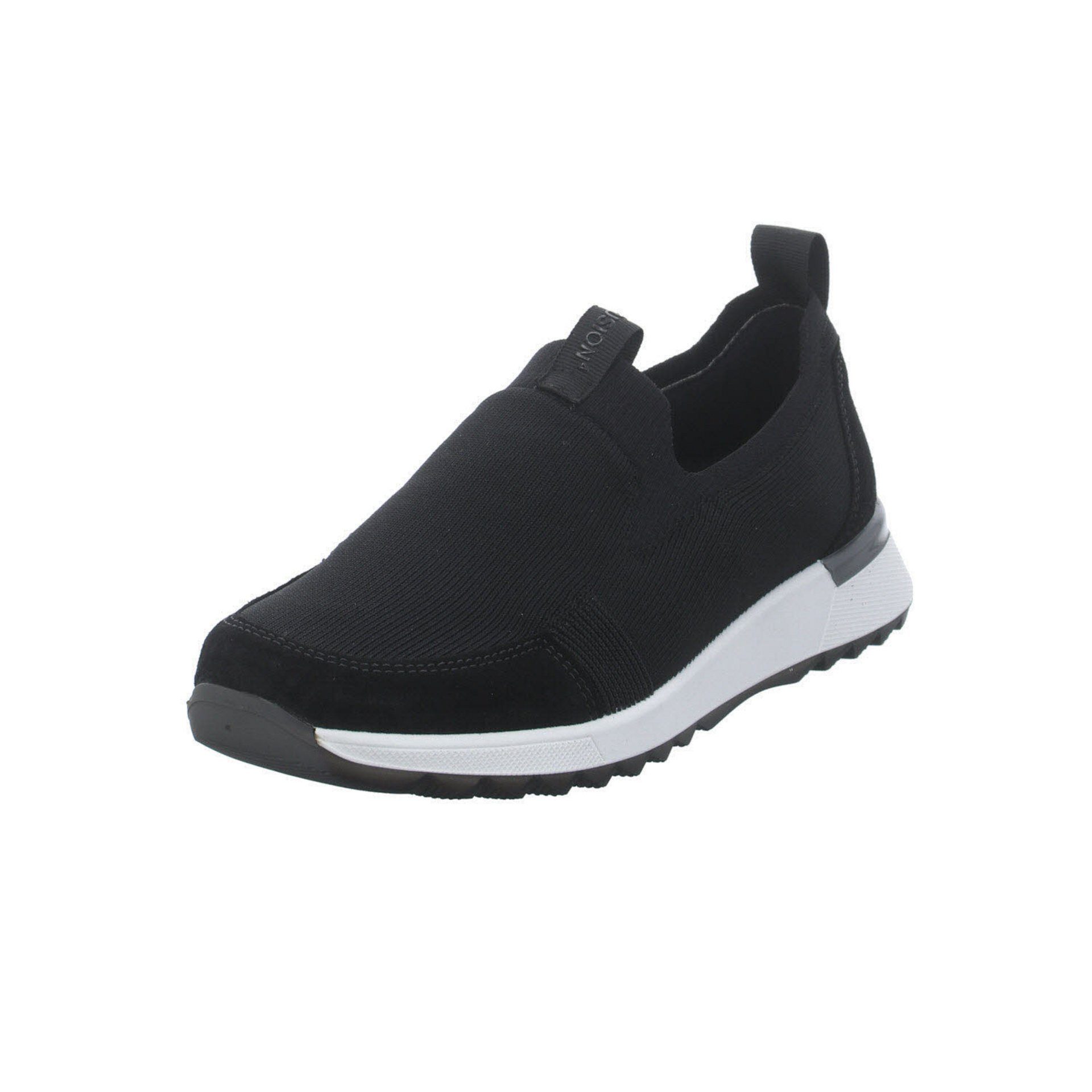Ara Damen Slipper Schuhe Venice Sport Gore-Tex Sneaker Slipper Textil schwarz dunkel