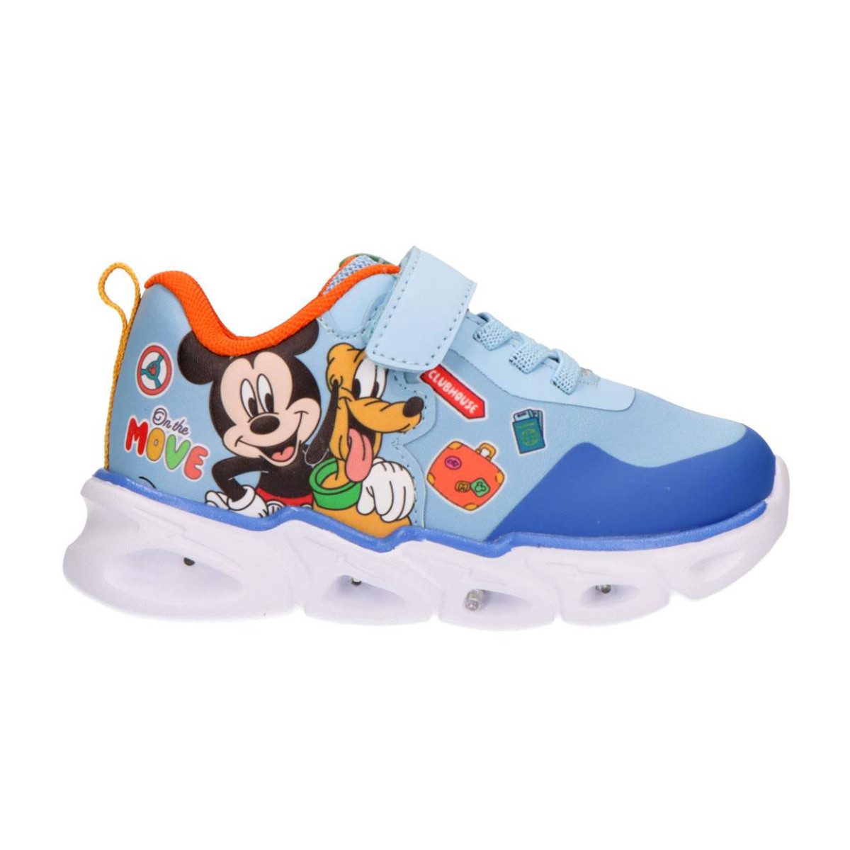 Disney Mickey Mouse Kinder Sportschuhe mit Lichteffekt leichte Sohle Sneaker (Packung)