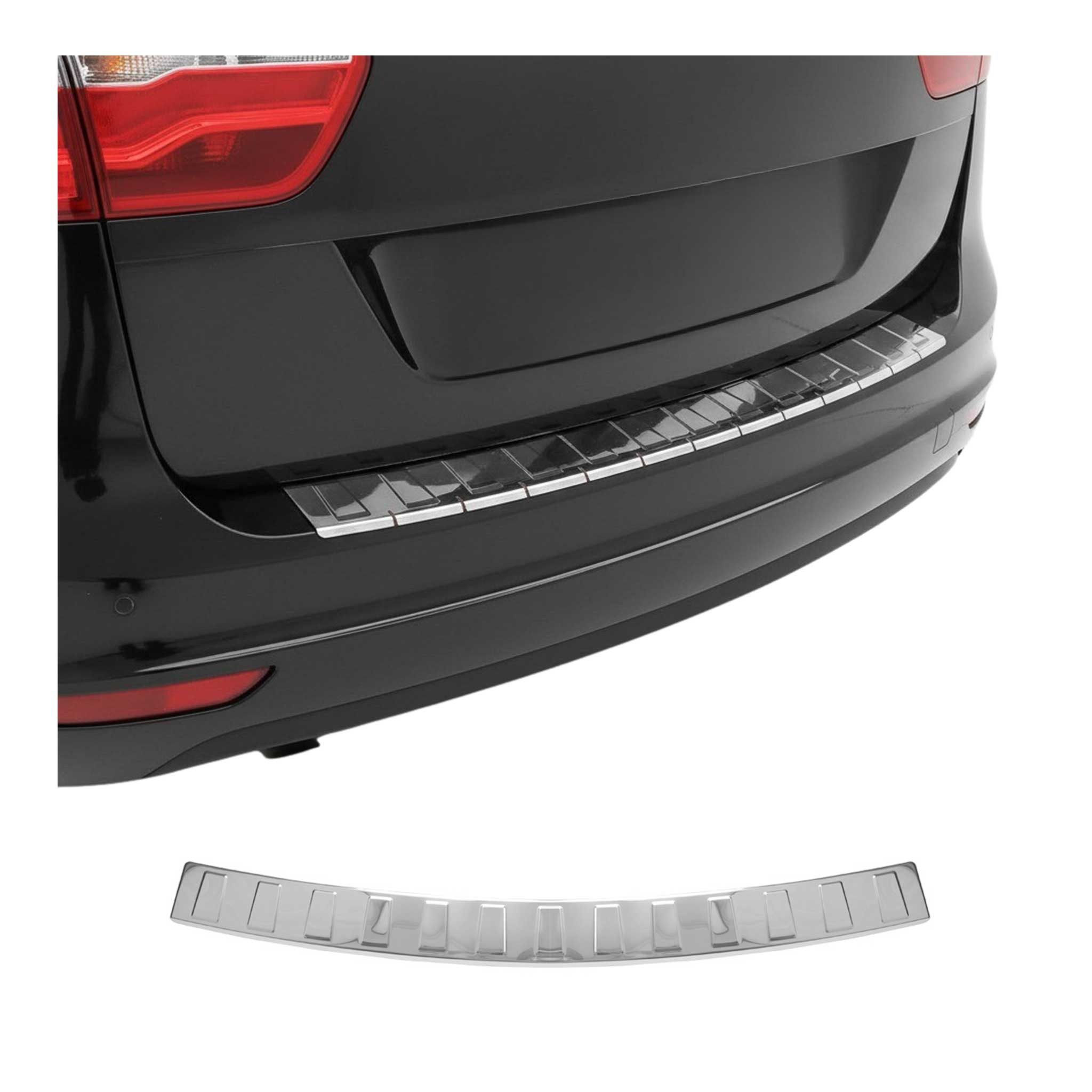 OMAC Ladekantenschutz für Seat Alhambra II VW Sharan II 2010-2025 Edelstahl, Zubehör für Seat Alhambra II VW Sharan II 2010-2025, Langlebig,Einfache Reinigung,Einfache Installation,Rostbeständig