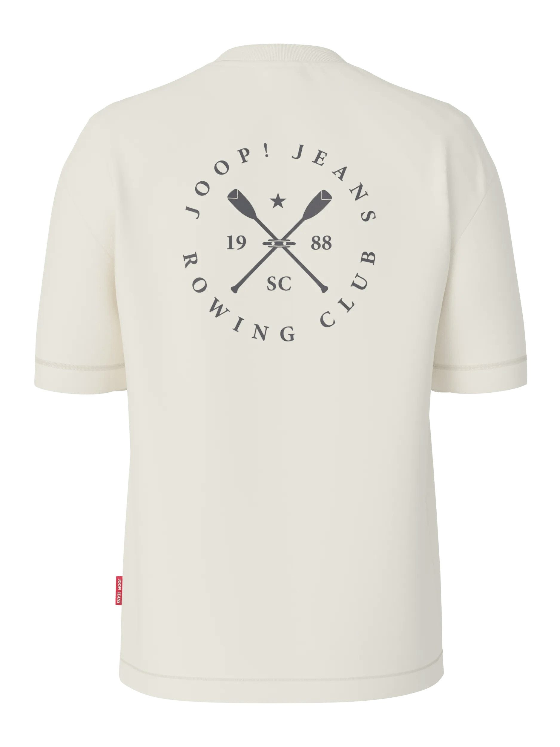 Joop Jeans T-Shirt Rovenor normale Passform, großer Rückenprint