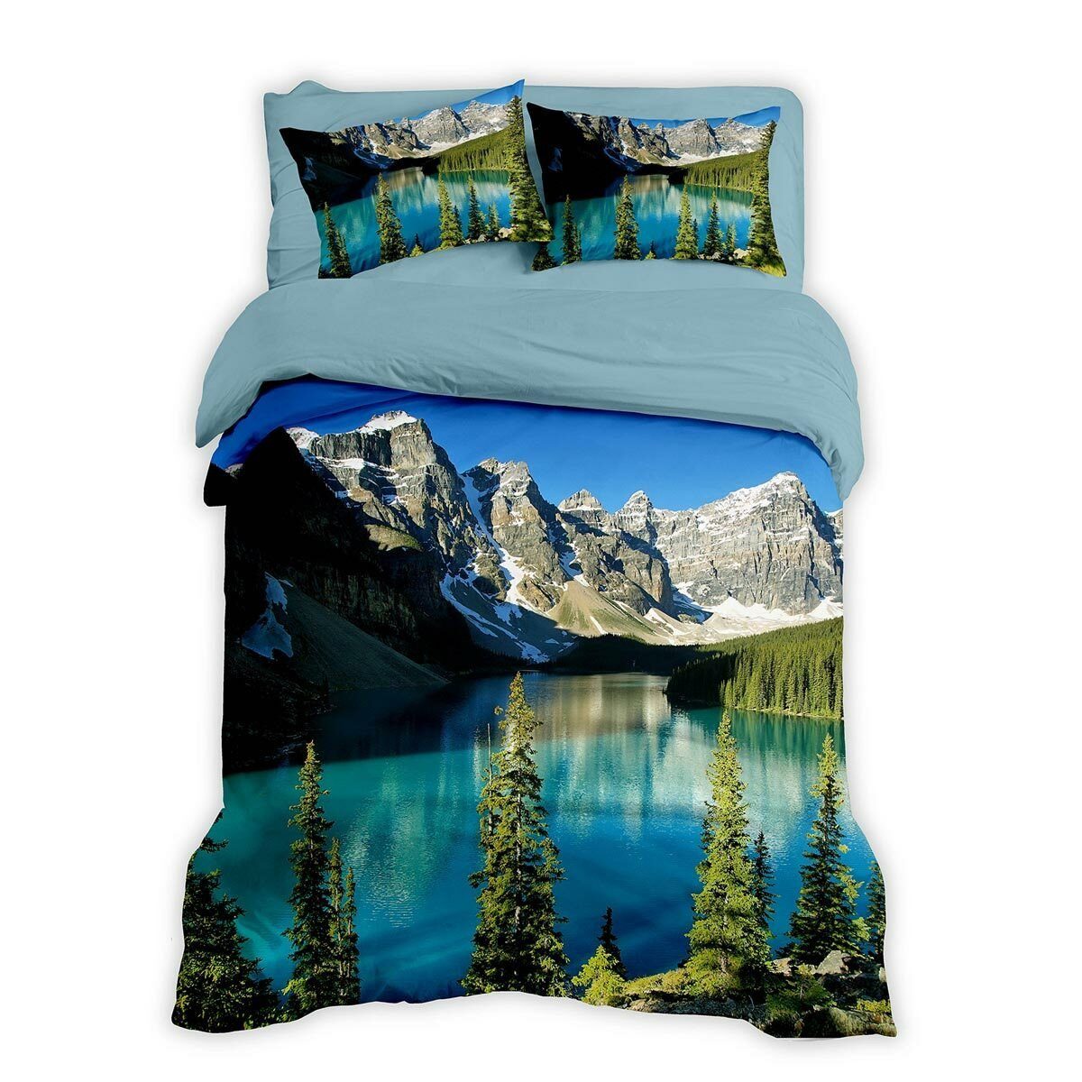 TRAUMSCHLAF Bettwäsche Bergsee, Renforce, 2 teilig, günstig online kaufen