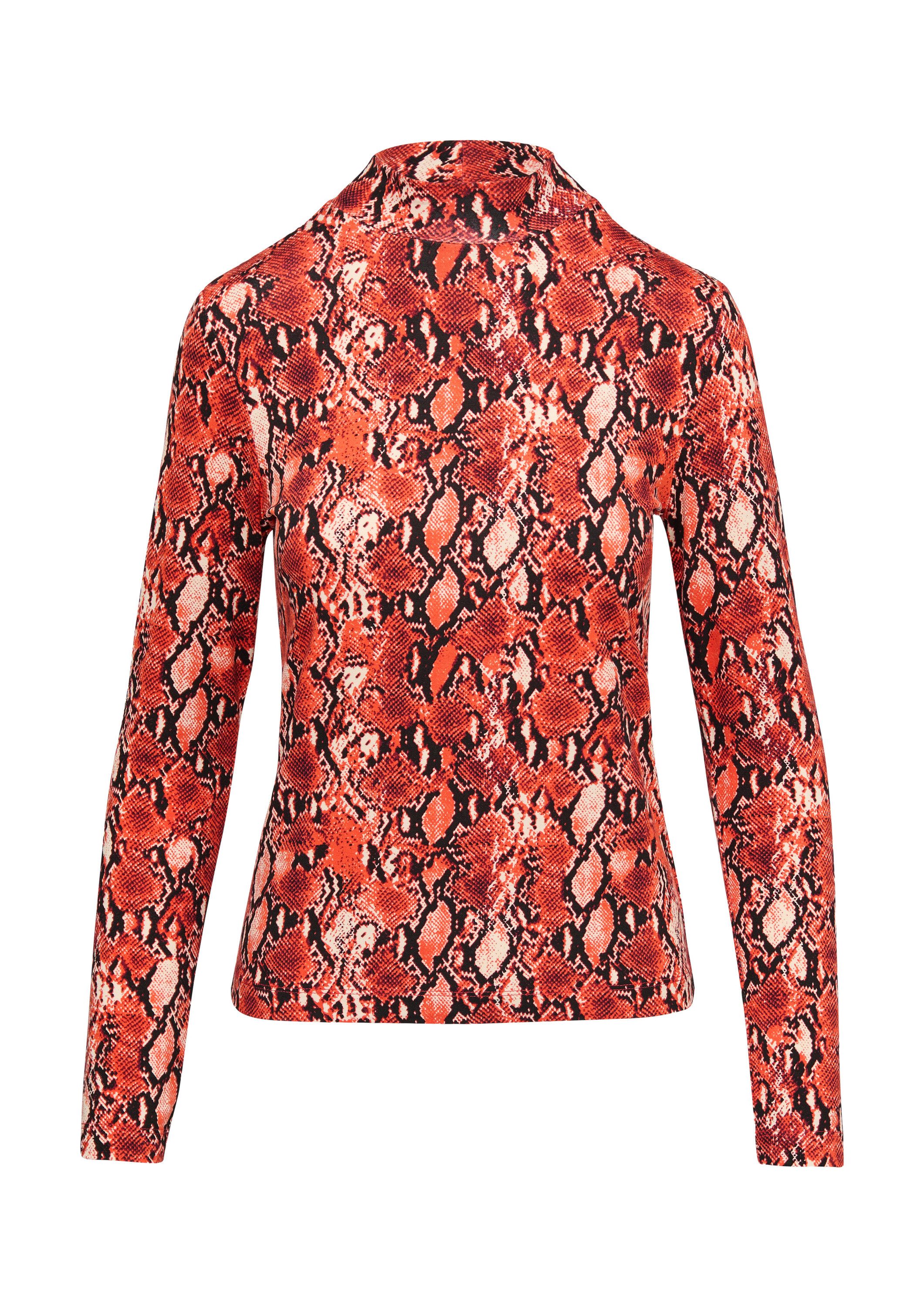 s.Oliver Langarmshirt T-Shirt Schmal geschnittenes Langarmshirt aus Viskose günstig online kaufen