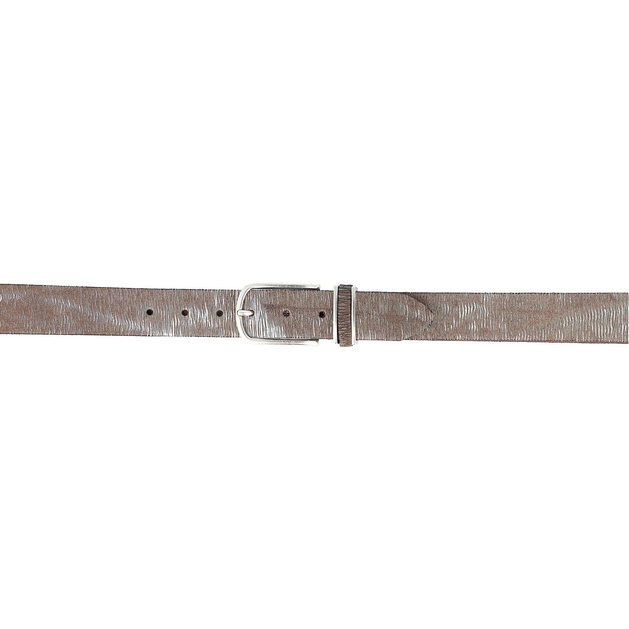 b.belt Ledergürtel Fashion Basics Dornschließe