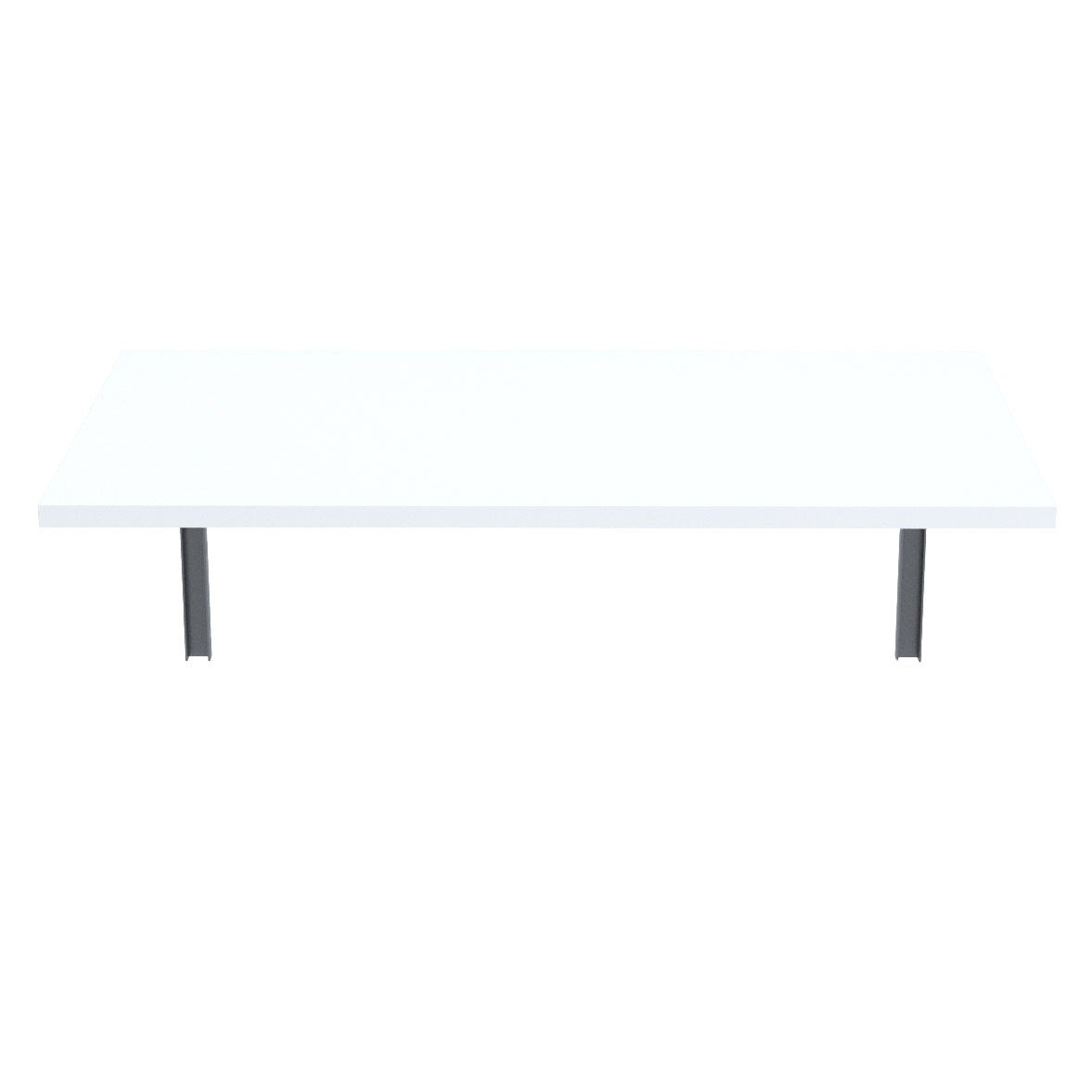 Schreibtisch Wandklapptisch Klapptisch, PVC Weiss AKKE Hängetisch Küchentisch 2mm Wandtisch