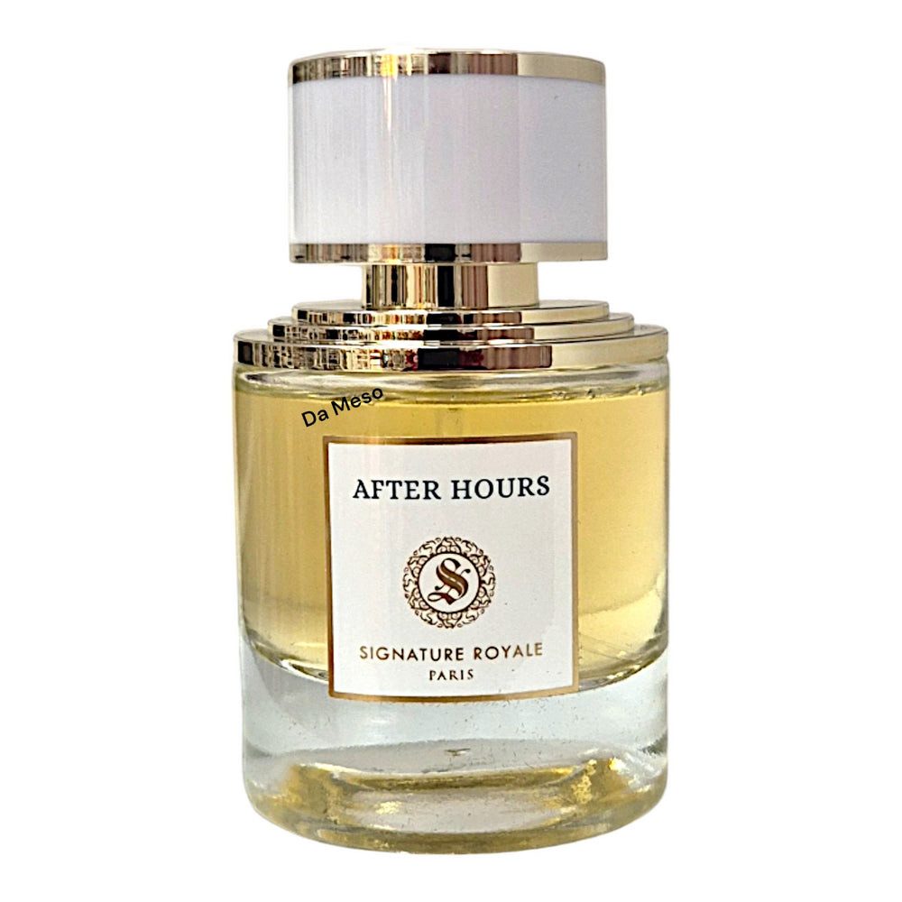 Signature Royale Duft-Set AFTER HOURS Extrat de Parfum 50ml + Parfümzerstäuber (leer) Set