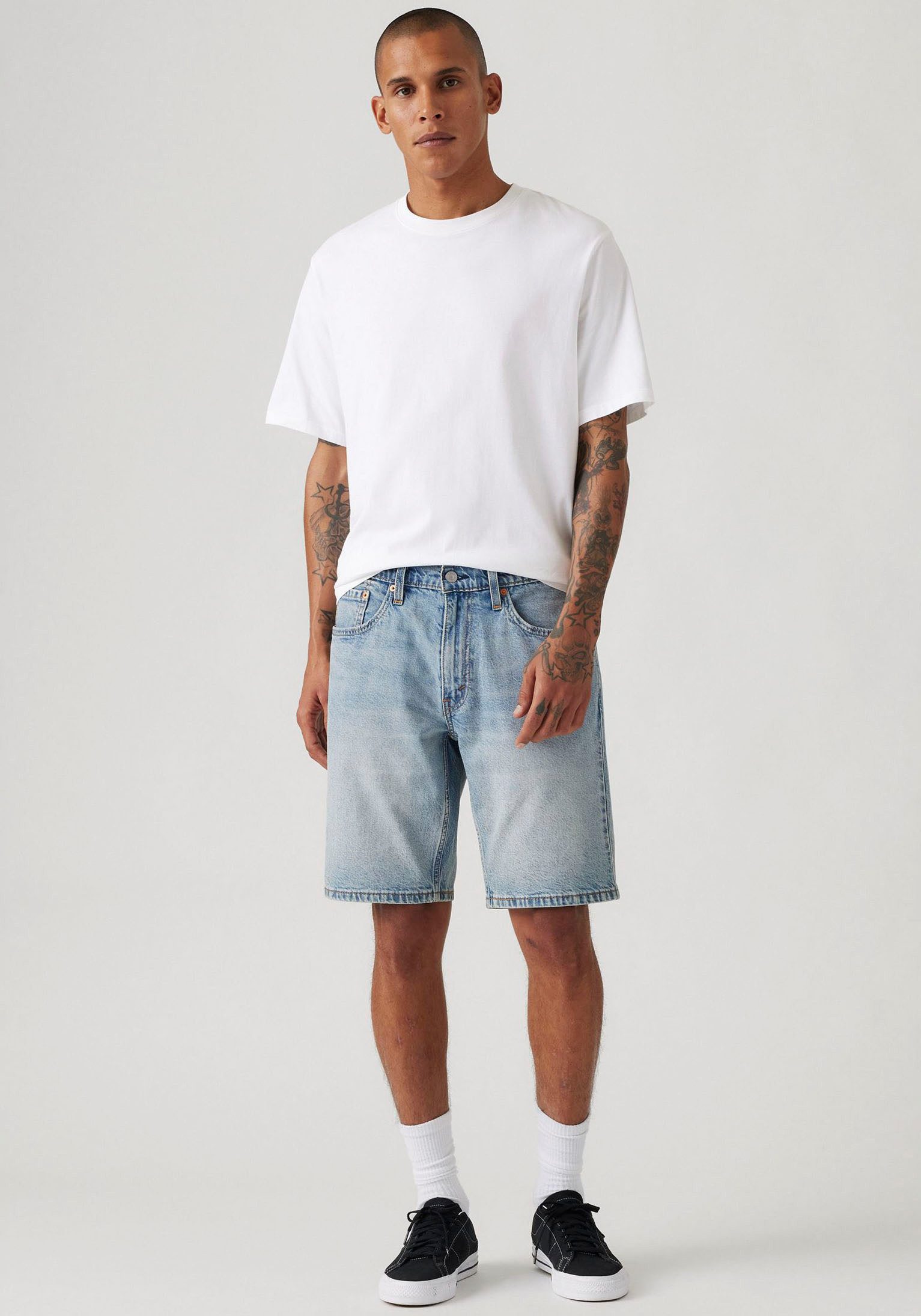 Levi's® Jeansshorts 445 ATHLETIC SHORTS Sommerhose mit Stretchanteil