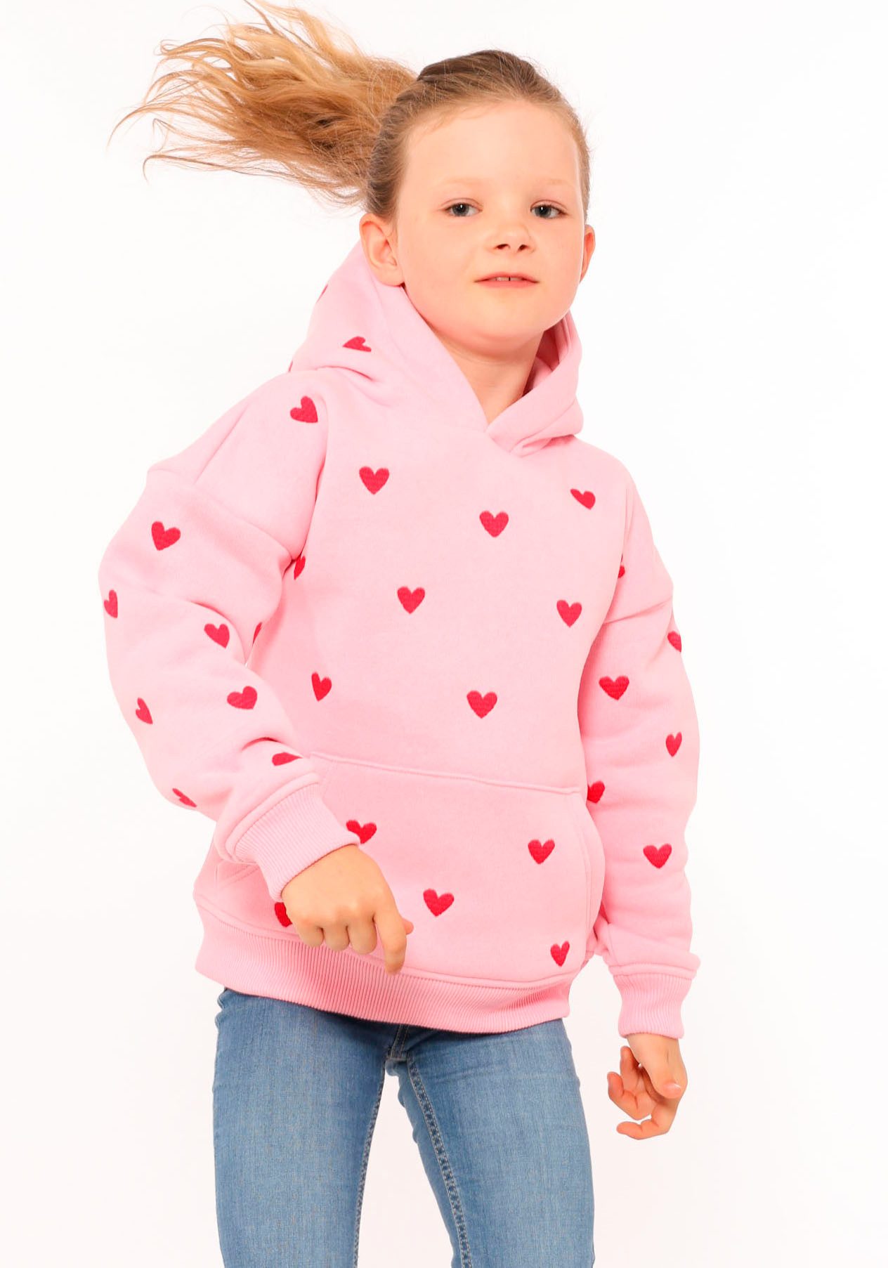 Hoodie "Hearts" Kids